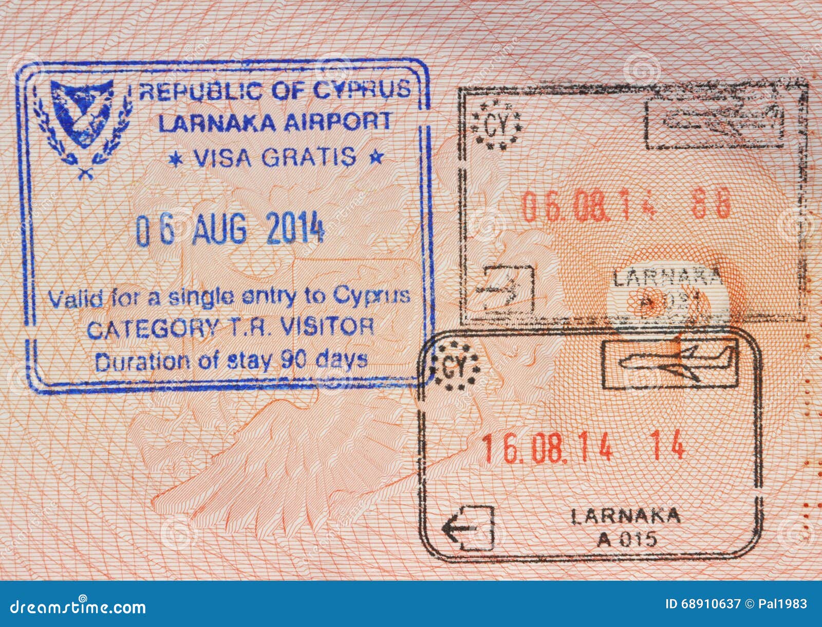 cyprus visa schengen countries Visa In  68910637 Image: Stock Photo Cyprus