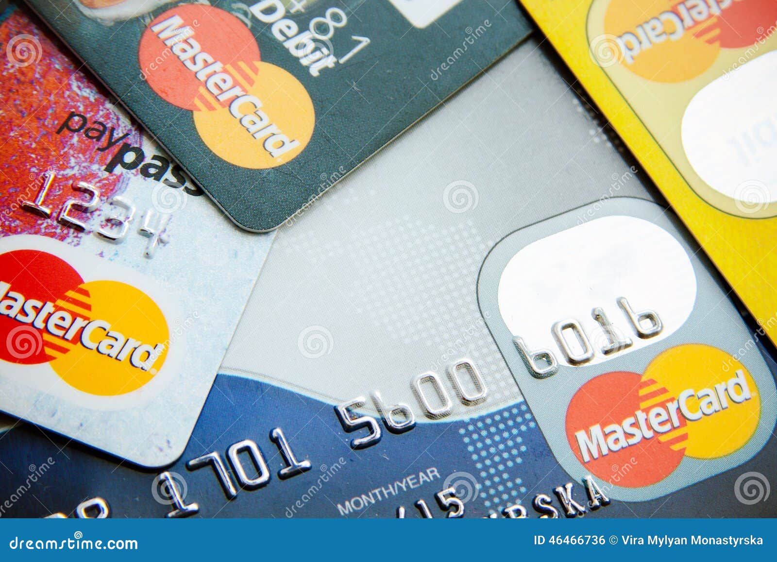 Visa and MasterCard Credit Cards Editorial Photo Image of bank