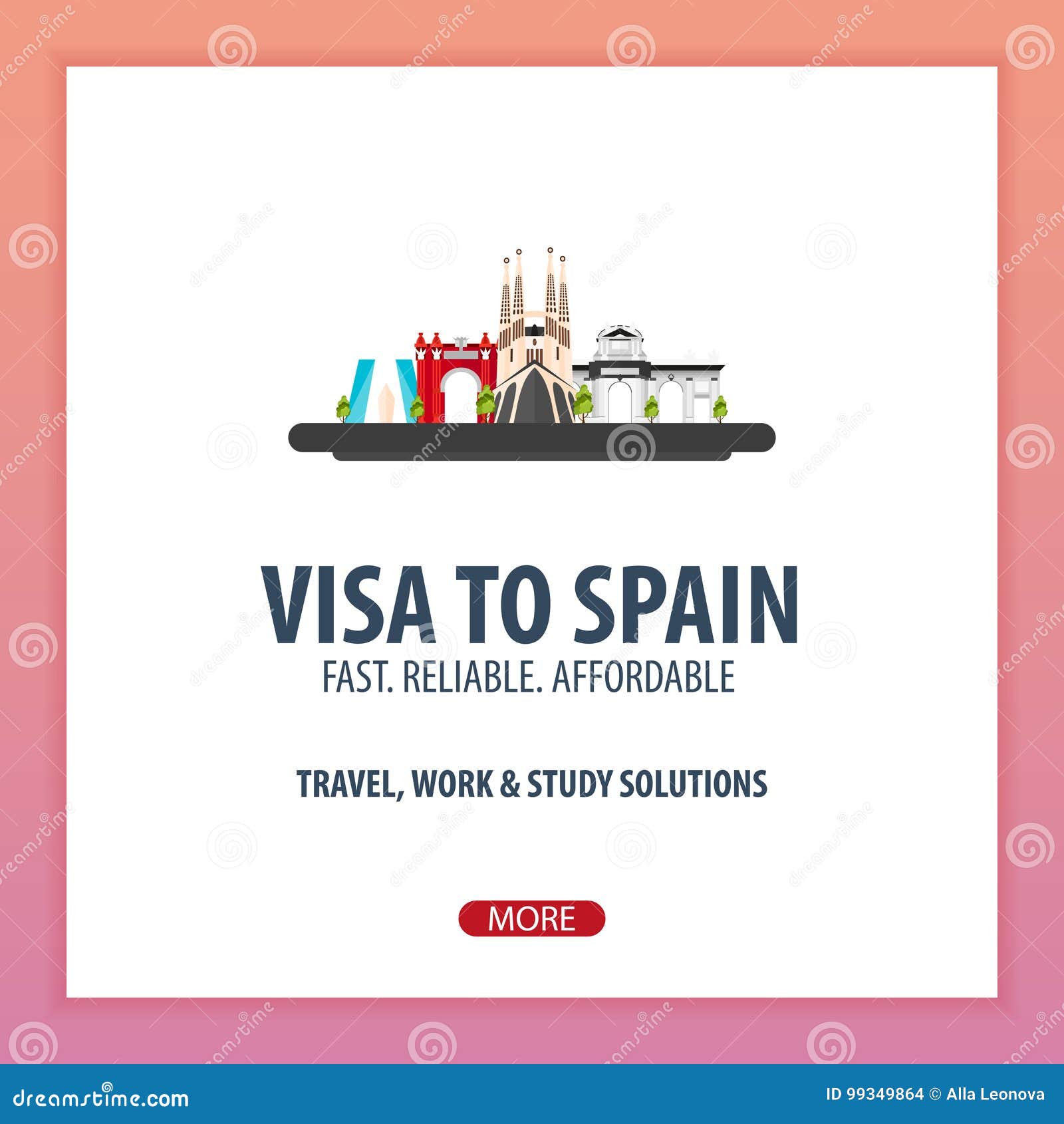 travel document for spain