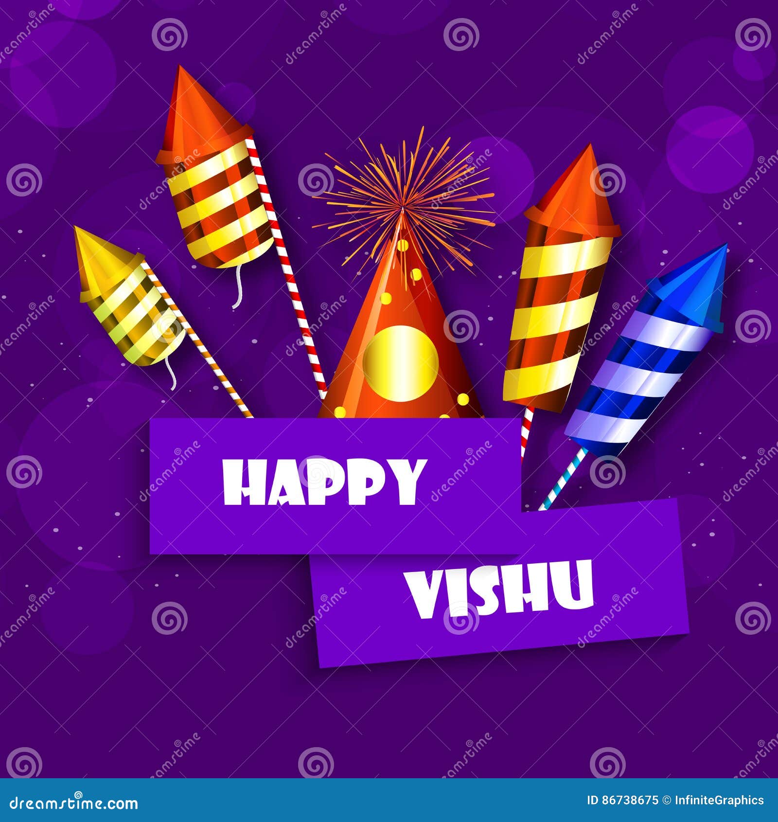 Vishu Background Illustration 86738675 - Megapixl