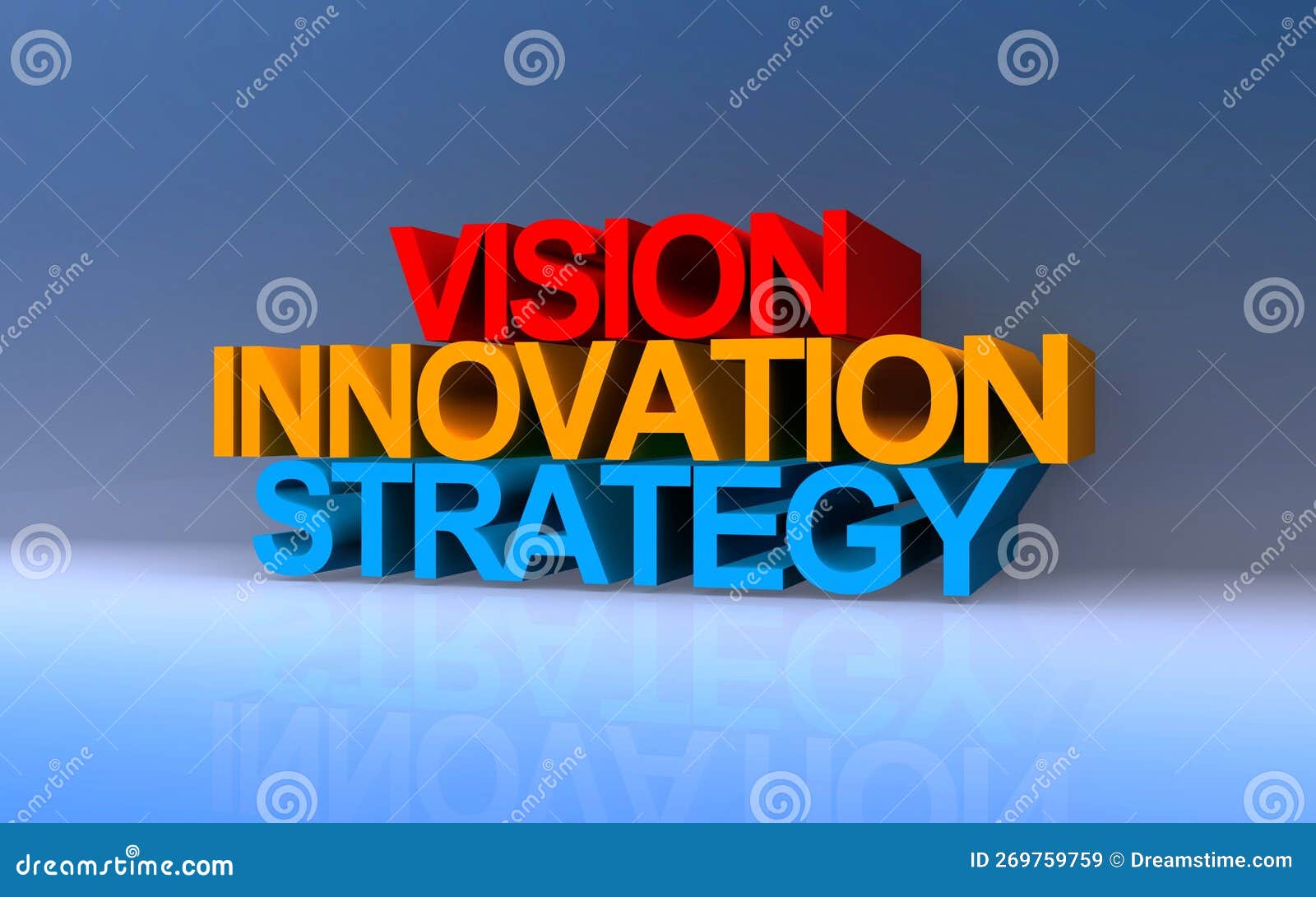 Vision Innovation Strategy On Blue Stock Illustration Illustration Of Vision Innovation Strategy On Blue Stock Illustration Illustration Of