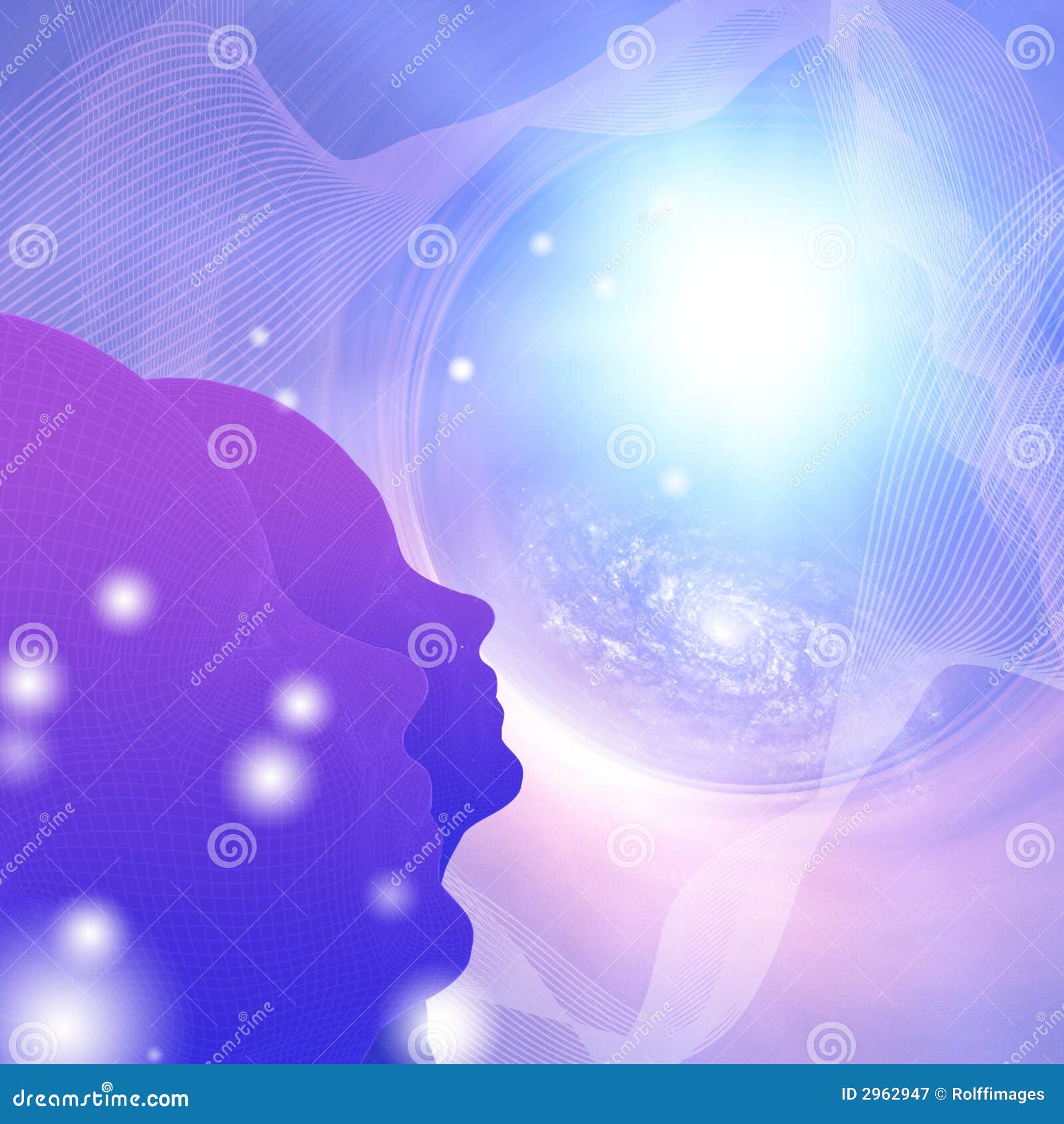 Vision of Light stock illustration. Illustration of creation 2962947