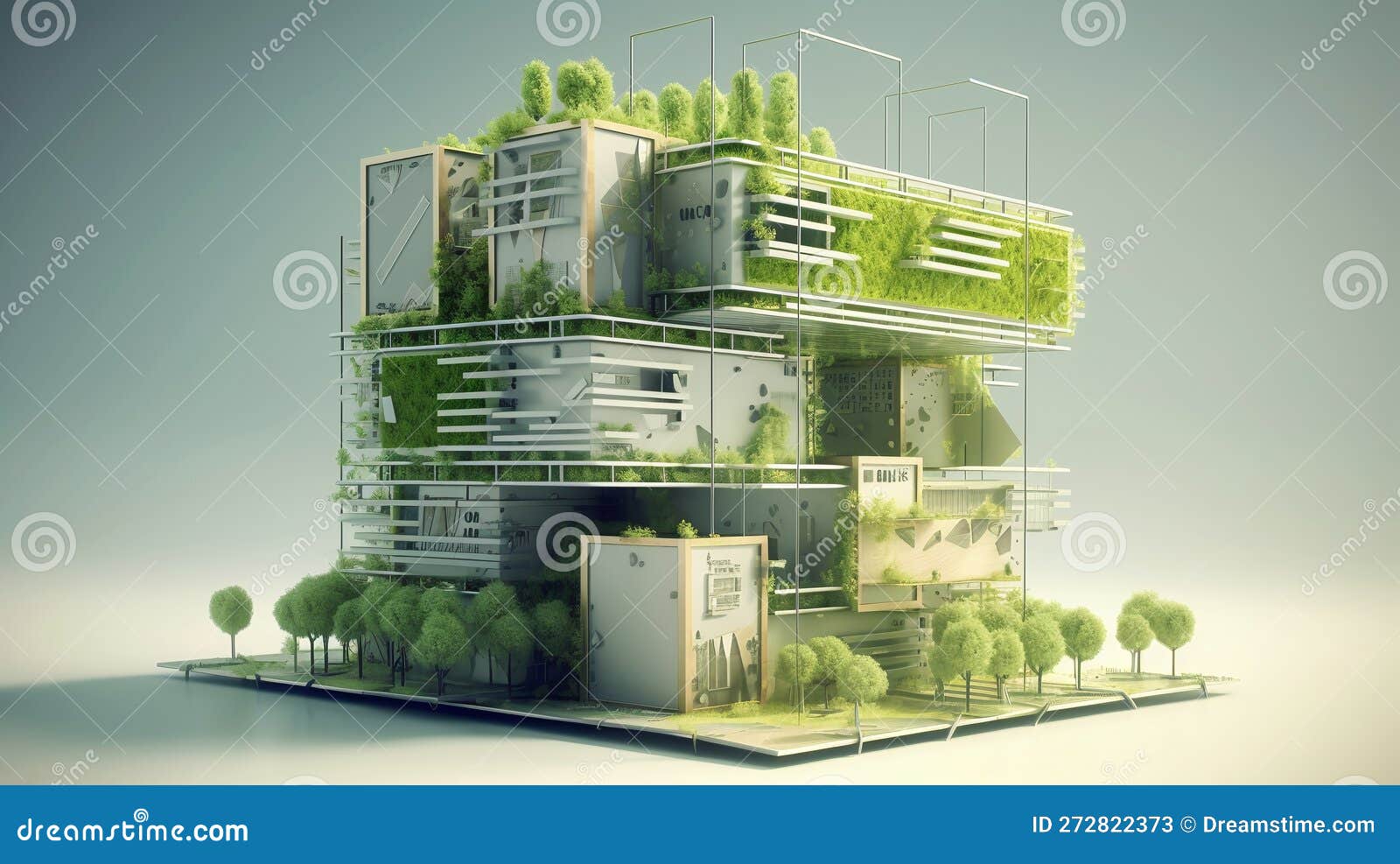 a vision of a sustainable future: the eco-friendly city - ai generated