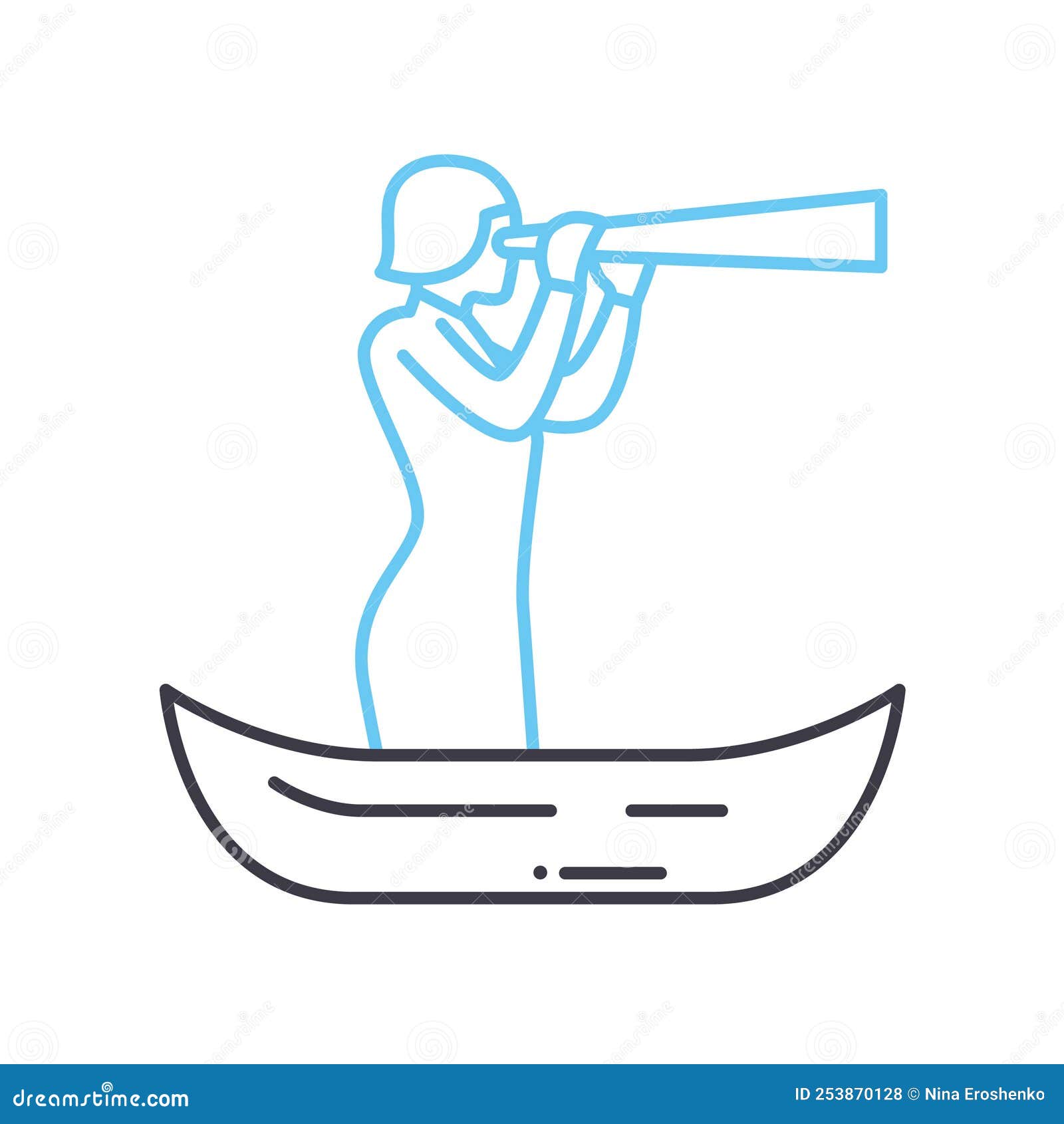 Visionary Leader Line Icon, Outline Symbol, Vector Illustration, Concept  Sign Stock Vector - Illustration of think, metaphor: 253870128