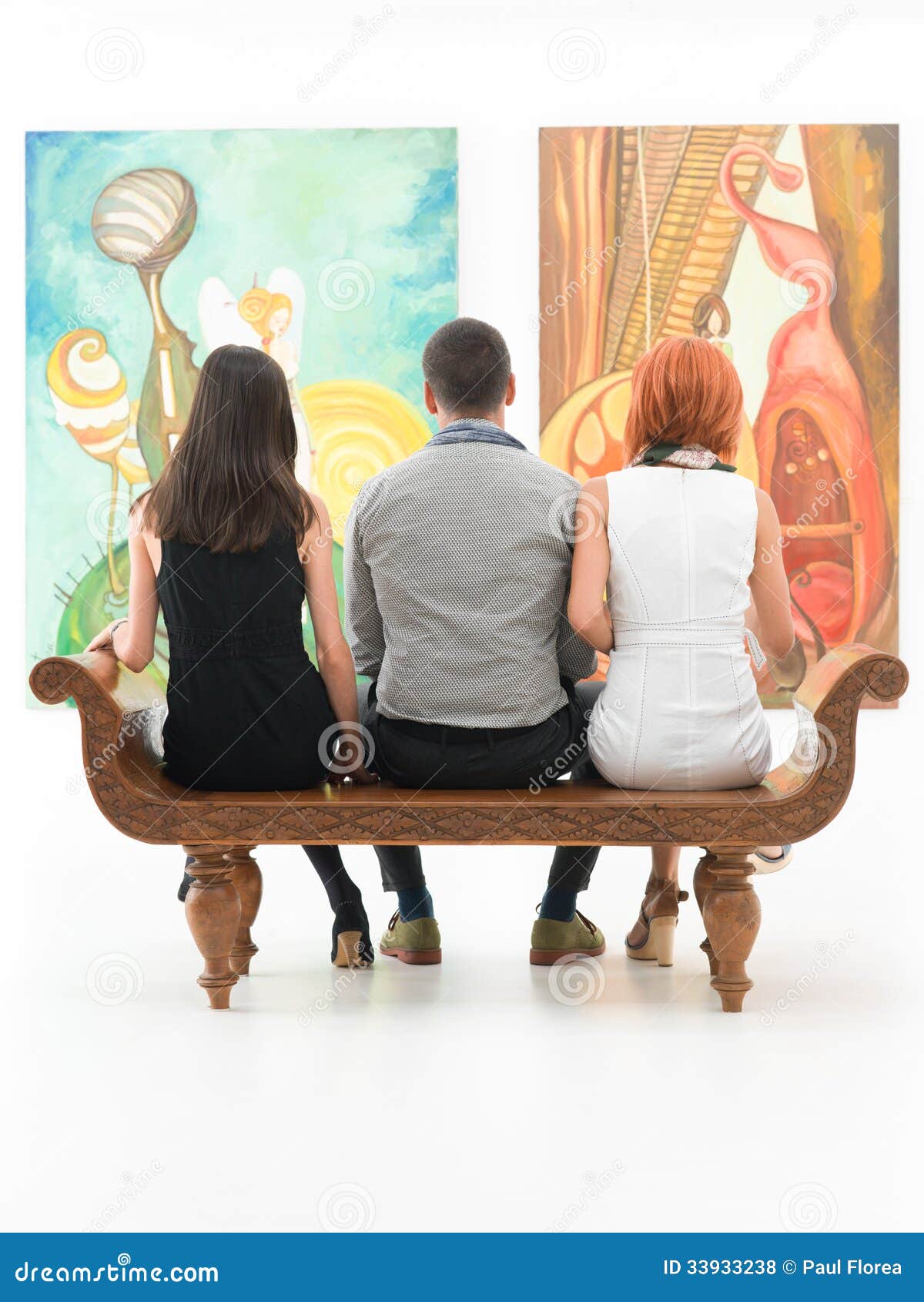 Visit At A Contemporary Museum Stock Photo - Image of 