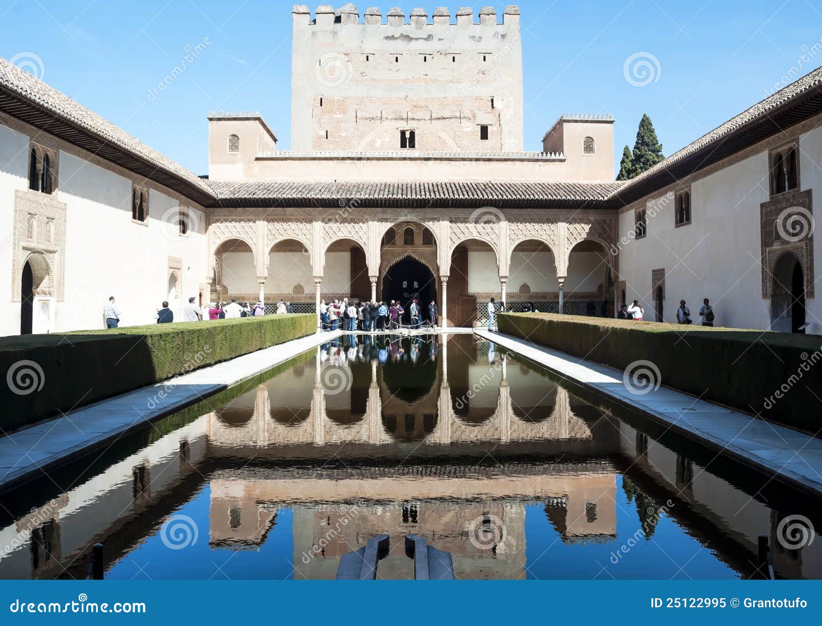 Visiting the Alhambra editorial image. Image of nasrid 25122995