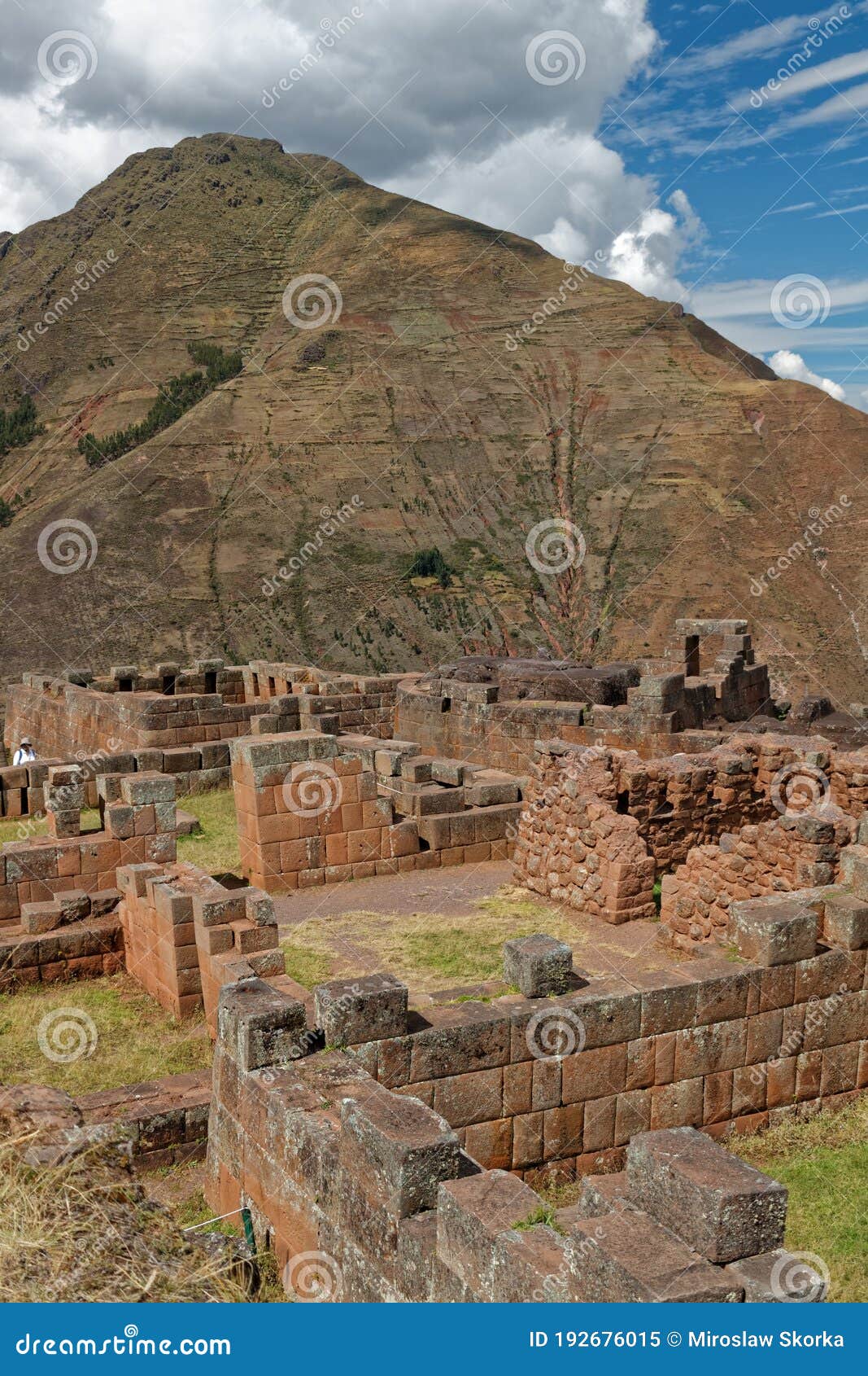 Pisac, Valle Sagrada, Peru 2015 Stock Image - Image of rust, peru ...