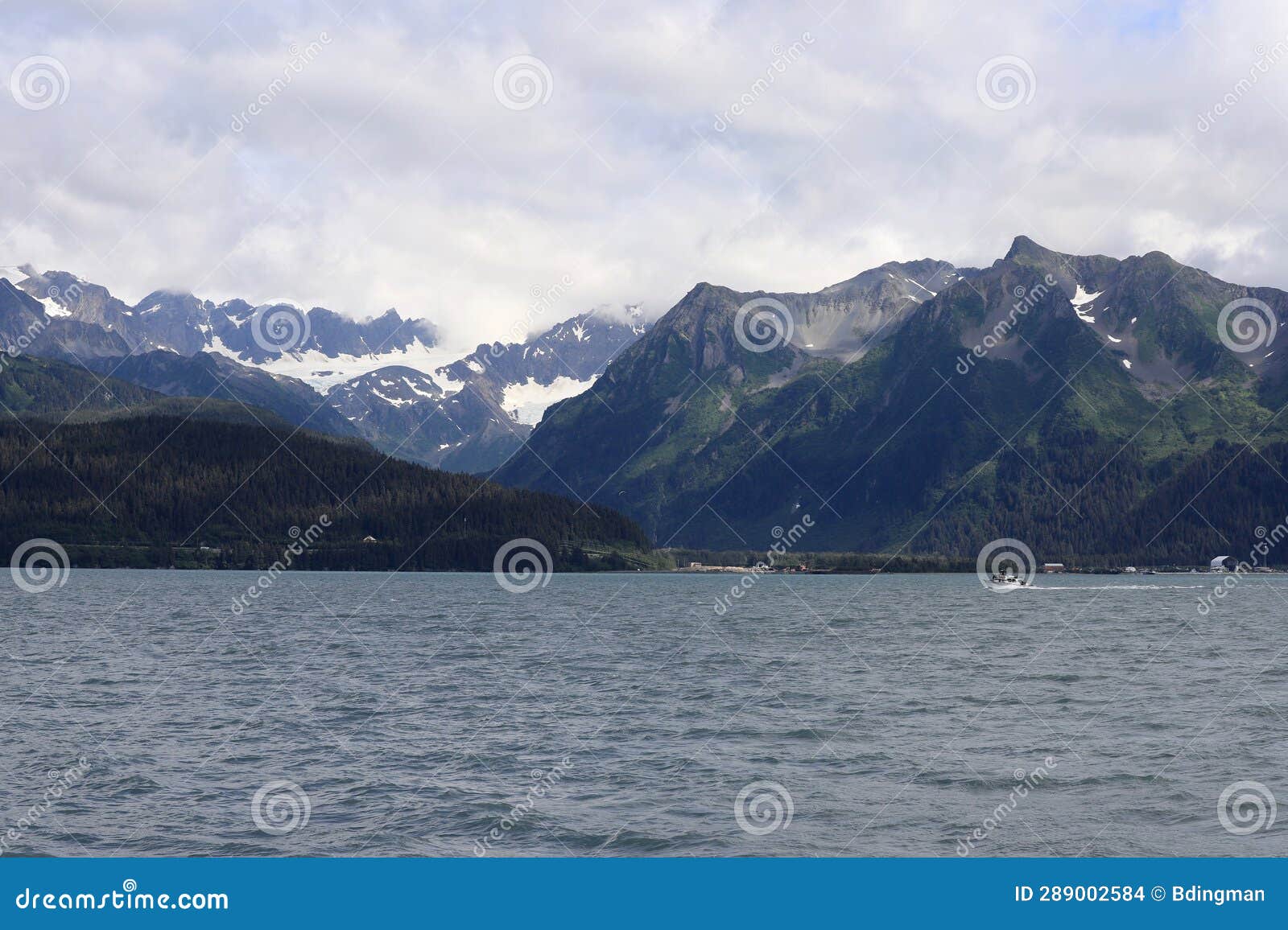 Exploring Seward, Alaska stock photo. Image of cruise - 289002584