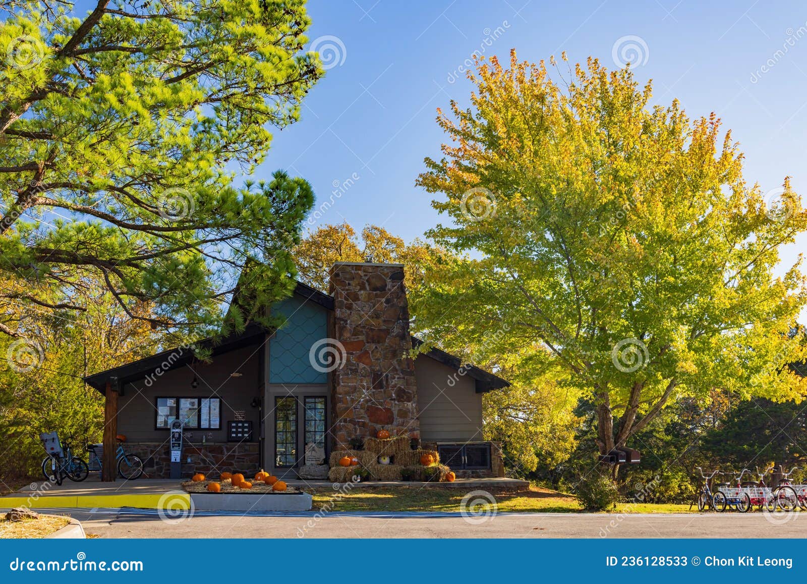 Visitor Center of Greenleaf State Park Editorial Stock Photo Image of