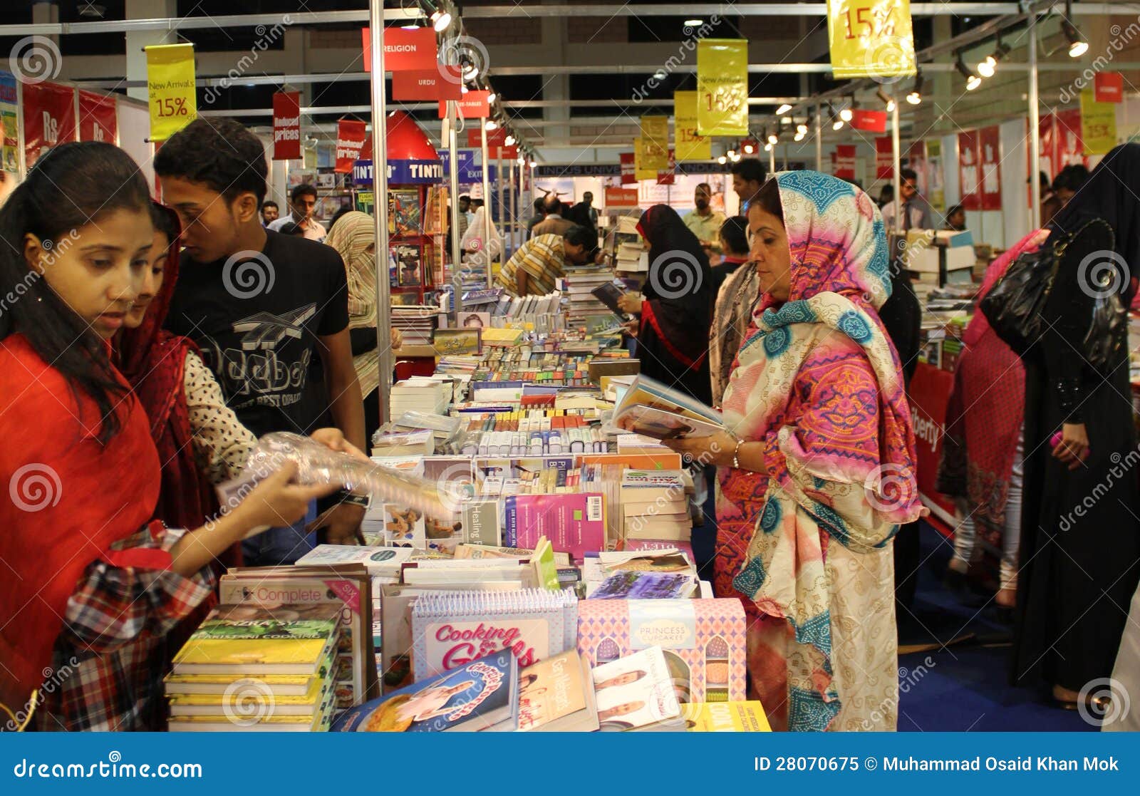 Visitors 8th Karachi International Book Fair Editorial Image Image of
