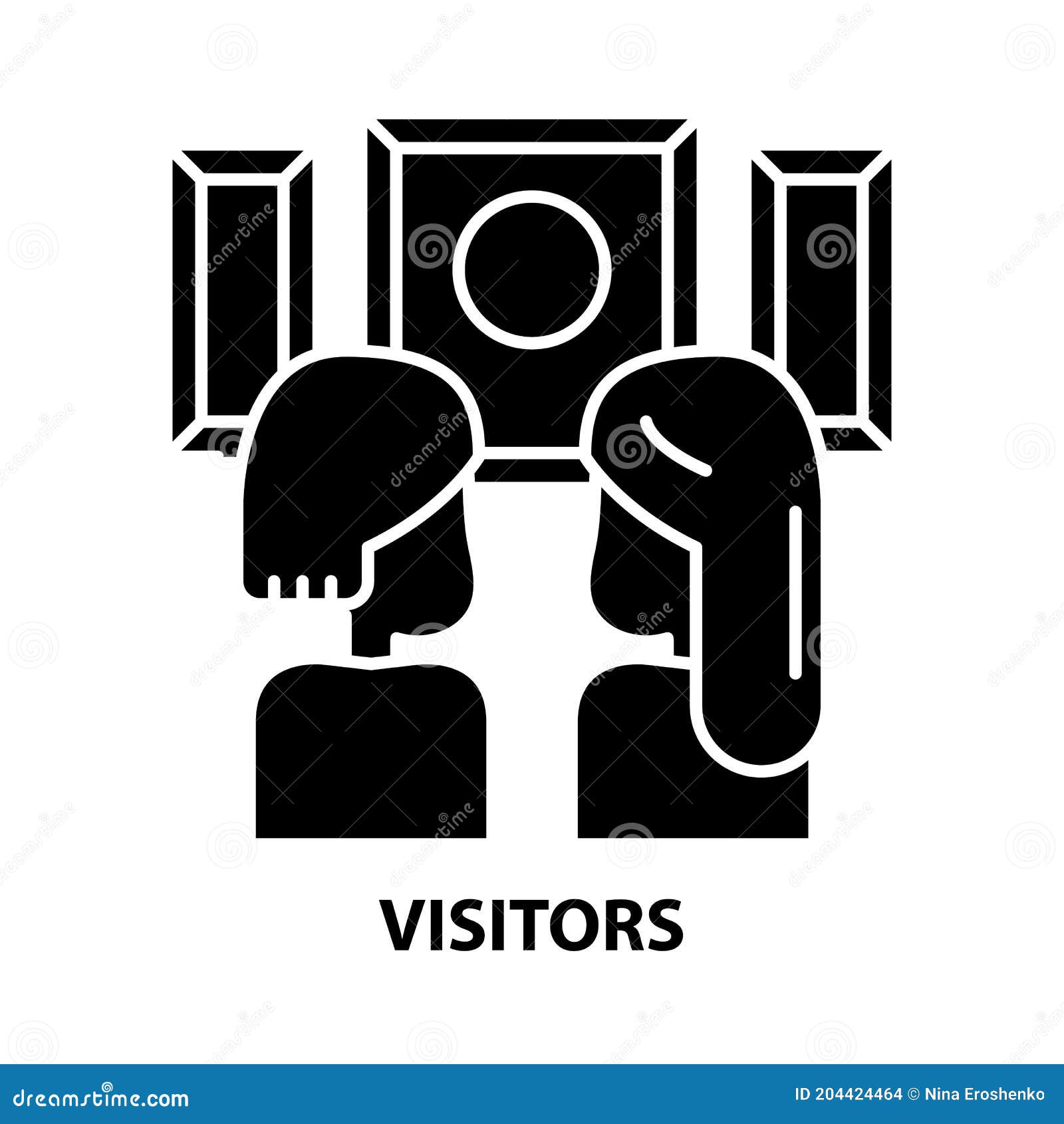 Visitors Icon On White Background Simple Element Illustration From visitors-icon-on-white-background-simple-element-illustration-from