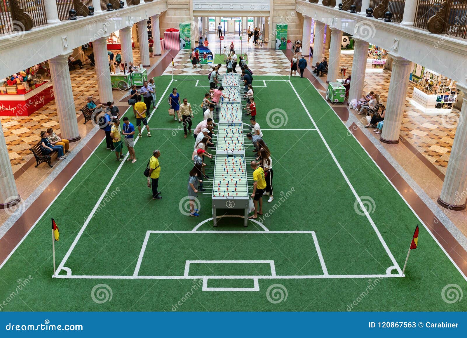 hamleys football table