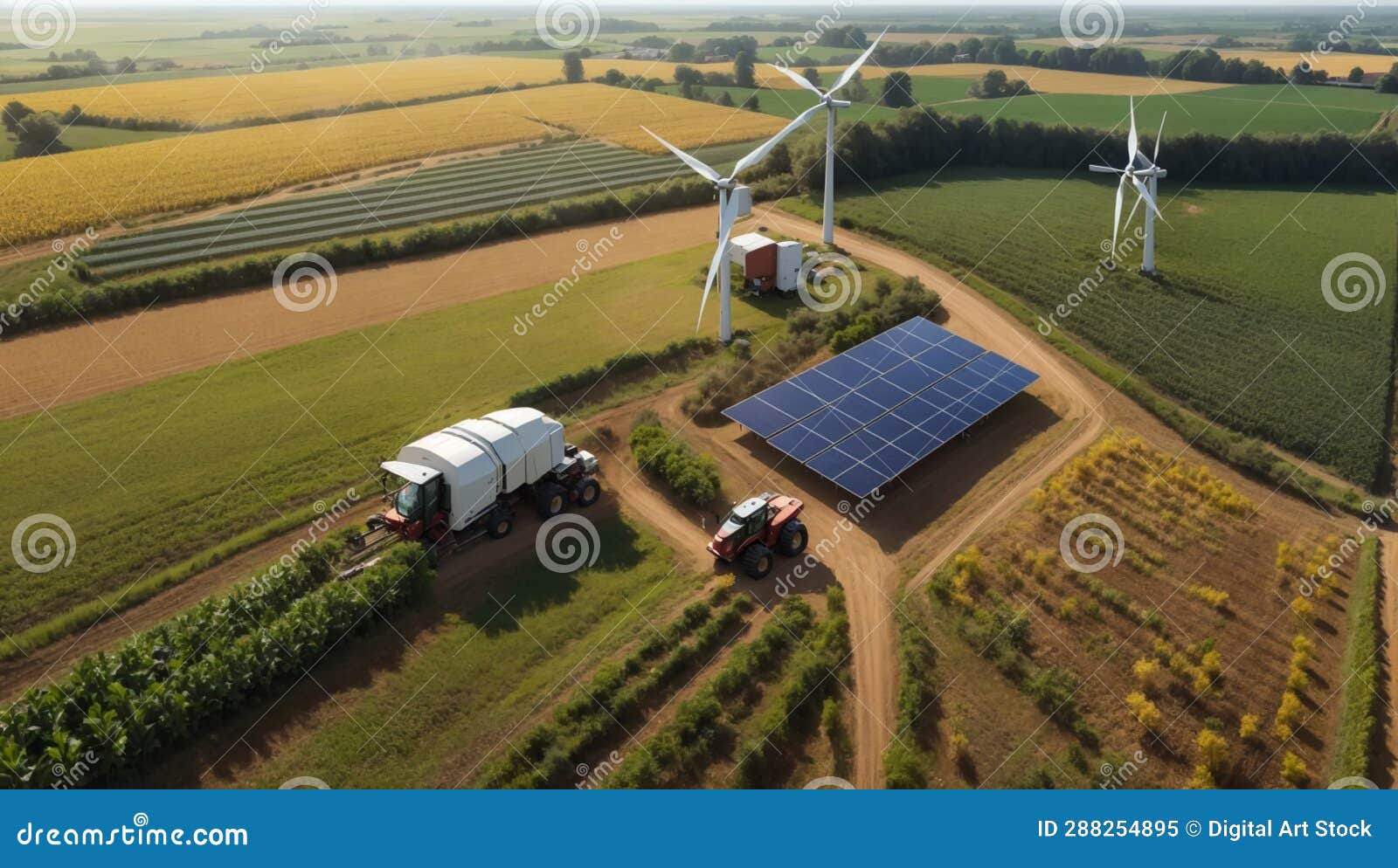 Trator Farm Truck Bird Eye Camera, Vista Panorâmica 3D, Lado