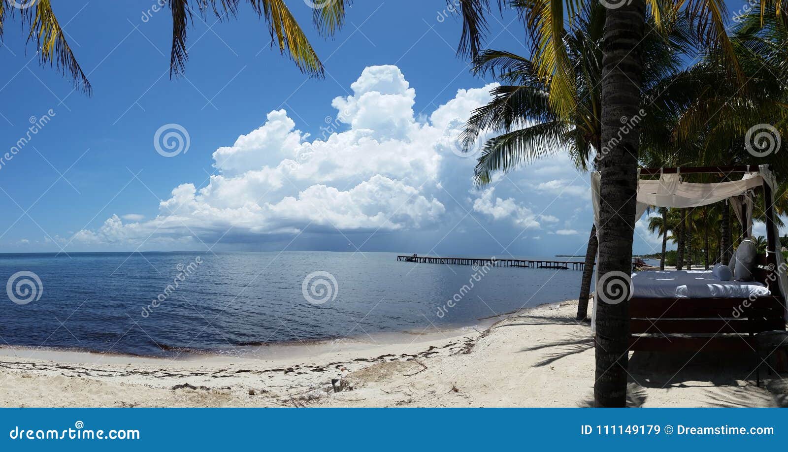 playa del carmen mexico panorama