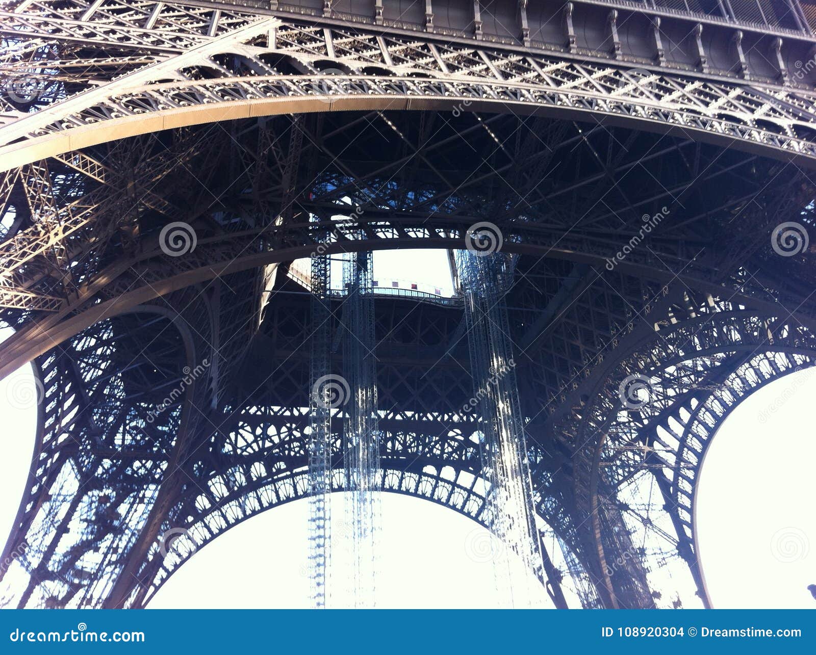 vista de la torre eiffel