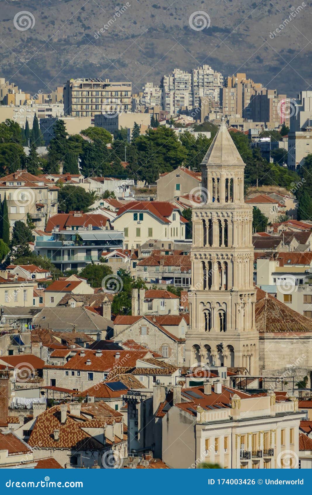 Vista para split croácia