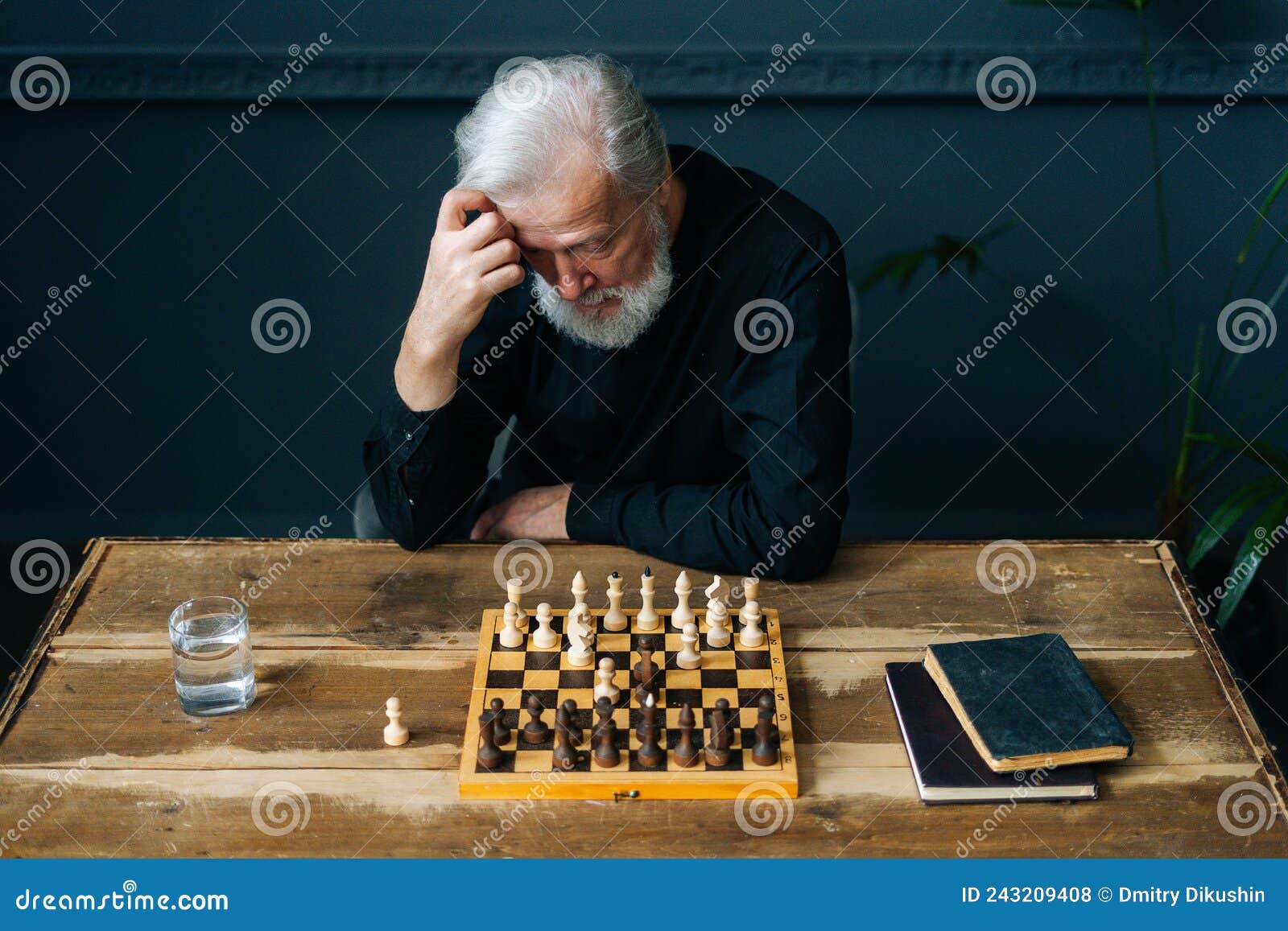 Jogando xadrez sozinho
