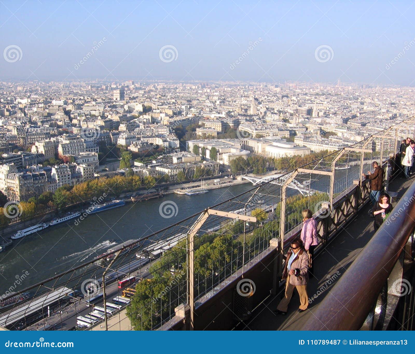 Vista Panoramica Della Citta Di Parigi Dalla Cima Della Torre Eiffel Francia Fotografia Editoriale Immagine Di Francia Eiffel