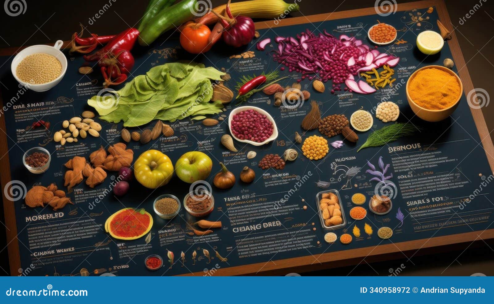 visual guide to spices and herbs, culinary delights unveiled