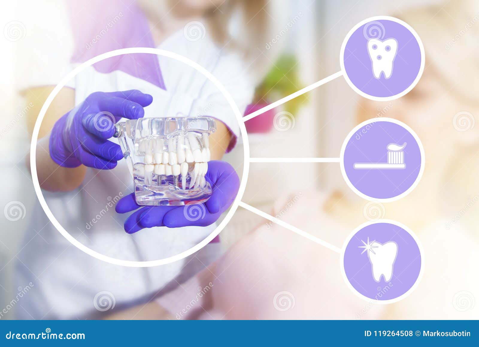 At the dentist stock photo. Image of care, clean, commercial 119264508