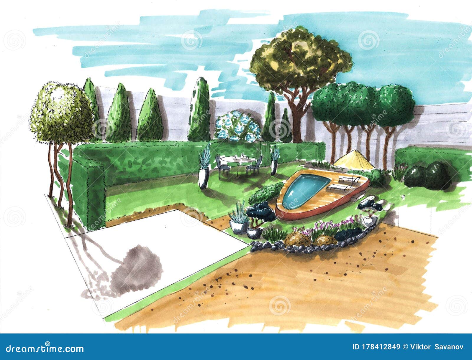 Process  Ethan McGory Garden Design  Landscape Architecture