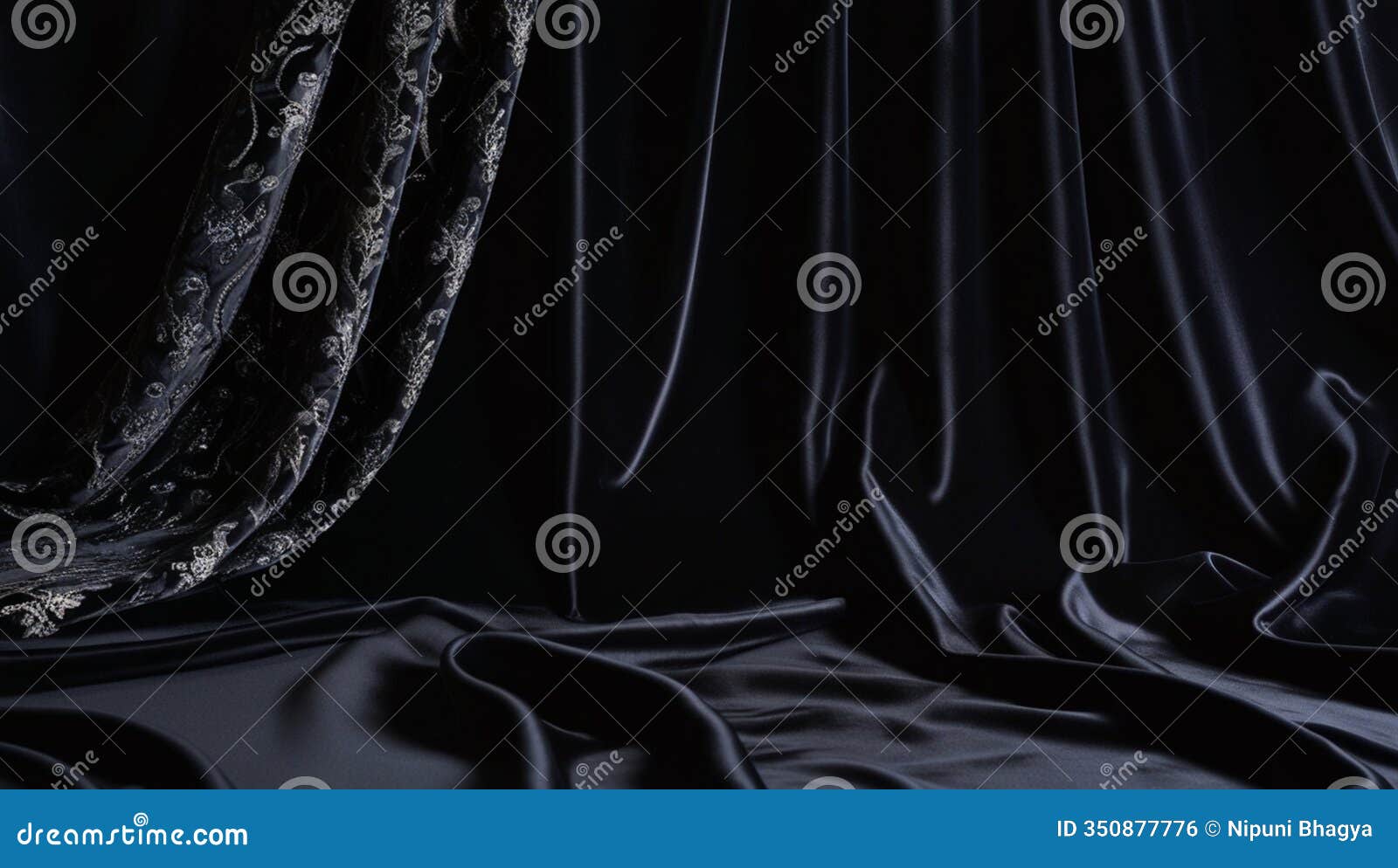 luxury theme wallpaper background of silk fabric with messy wrinkles for wedding, fashion, s, and backgrounds