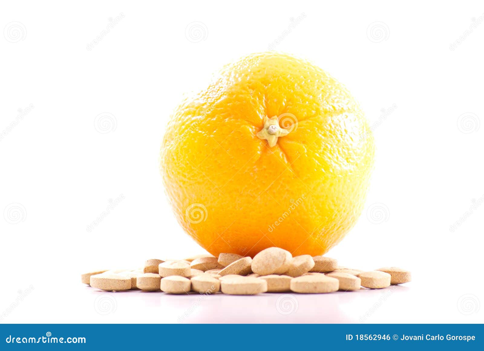 Vitamin C stock photo. Image of sick, supplement, medication 18562946