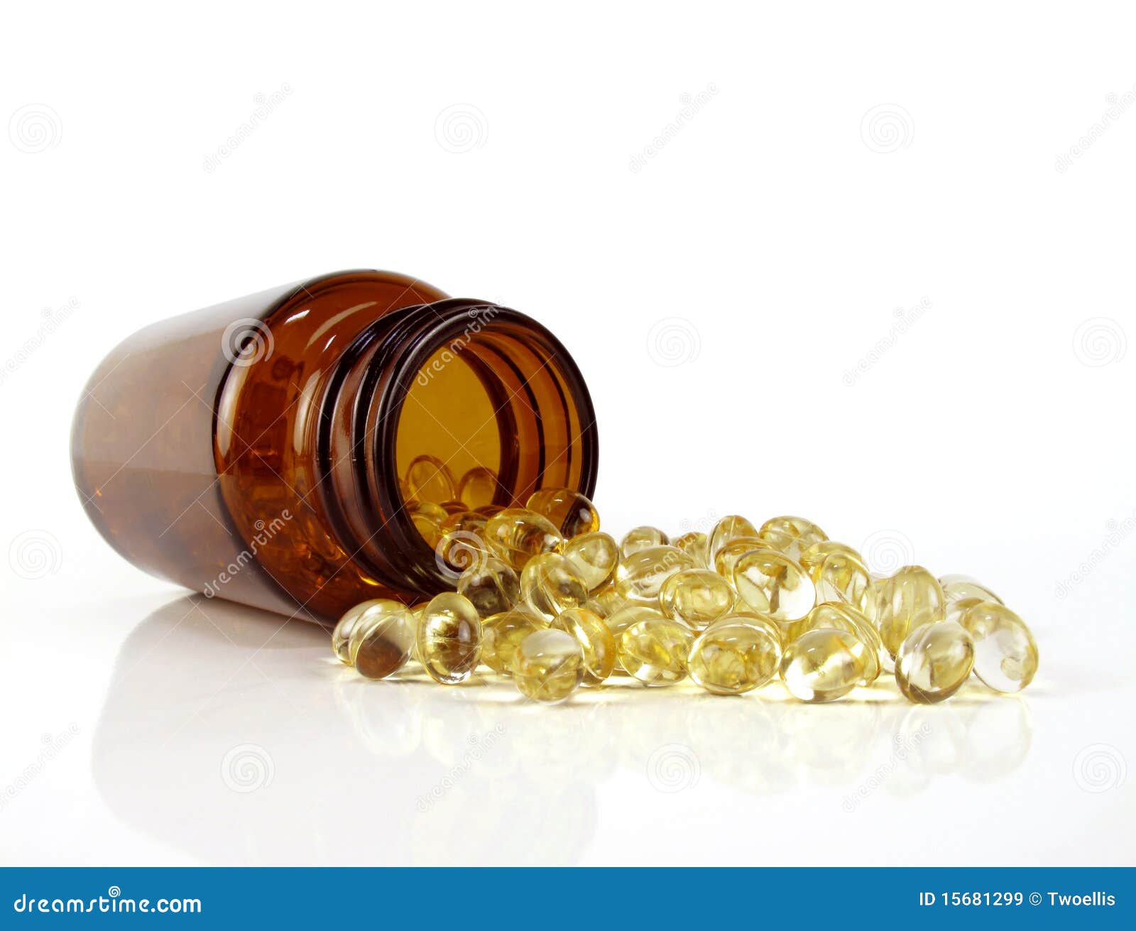 Vitamin D stock image. Image of capsule, cure, care, treatment 15681299