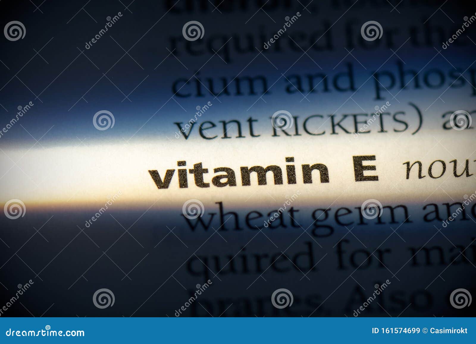 Vitamin e stock image. Image of english, highlighted 161574699