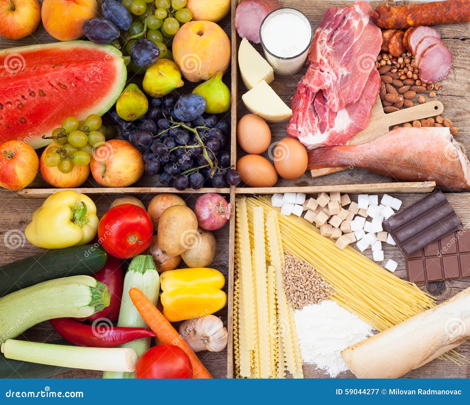 Vitamins, Proteins, Sugar and Carbohydrates Stock Image Image of