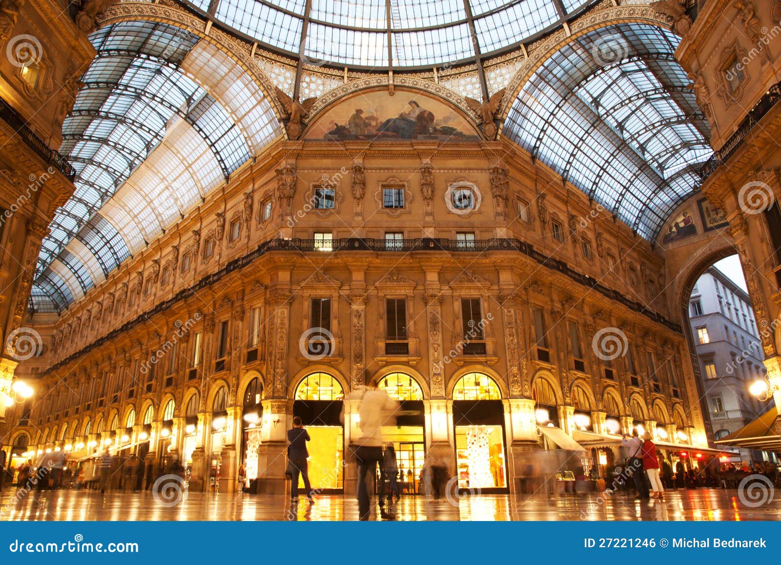 vittorio emanuele ii gallery. milan, italy