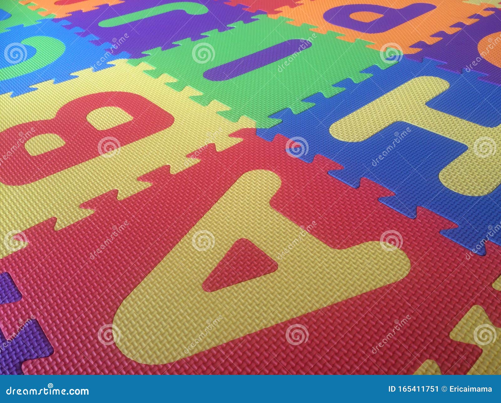 Vivid Color Baby Play Mat Close Up Stock Image Image Of Closeup Decor