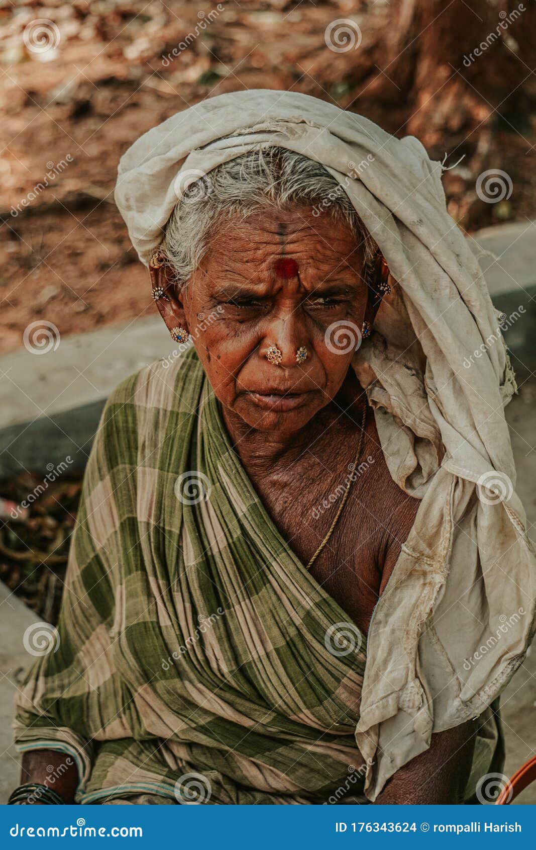 Indian Village Old Man Indian Village Old Man Editorial Image