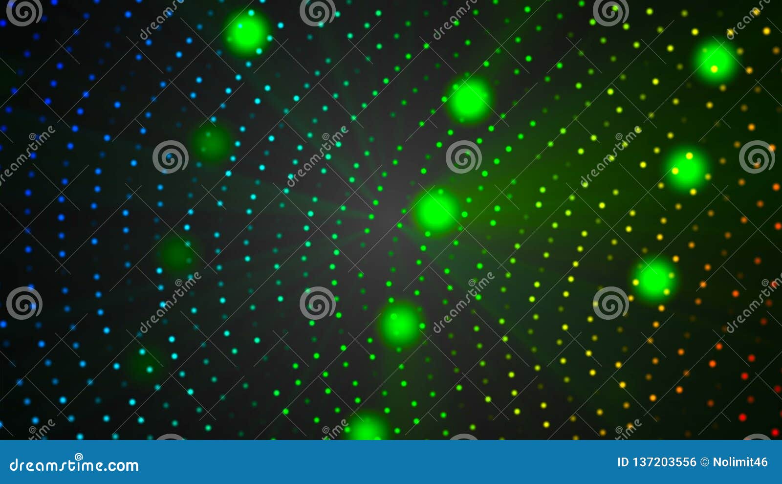 vj space light particles in black space - modern abstraction for nightlife style, computer generated background, 3d