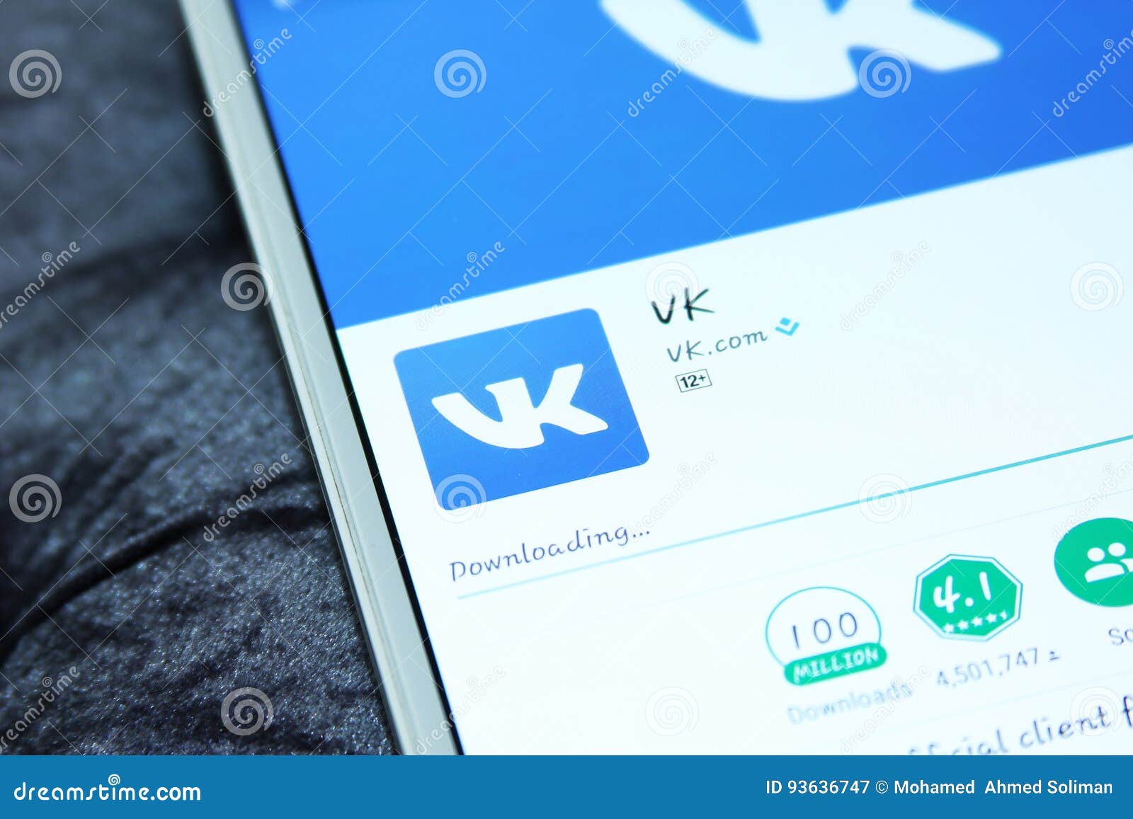 Aplicaciones para Android de VK.com en Google Play