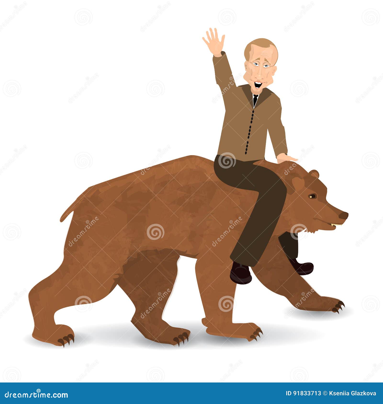 Vladimir Putin Riding a Bear Wild Brown. Saddled Editorial Stock Photo - Illustration of person, president: 91833713 Vladimir Putin Riding a Bear Wild Brown. Saddled Editorial Stock Photo - Illustration of person, president: 91833713