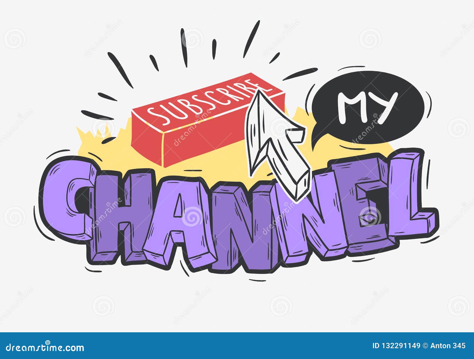 Vlog Video Blog Related Social Media Themed Cartoon Style Design Subscribe My Channel Call To Action Vector Graphic Stock Vector - Illustration of comment, graphic: 132291149 Vlog Video Blog Related Social Media Themed Cartoon Style Design Subscribe My Channel Call To Action Vector Graphic Stock Vector - Illustration of comment, graphic: 132291149