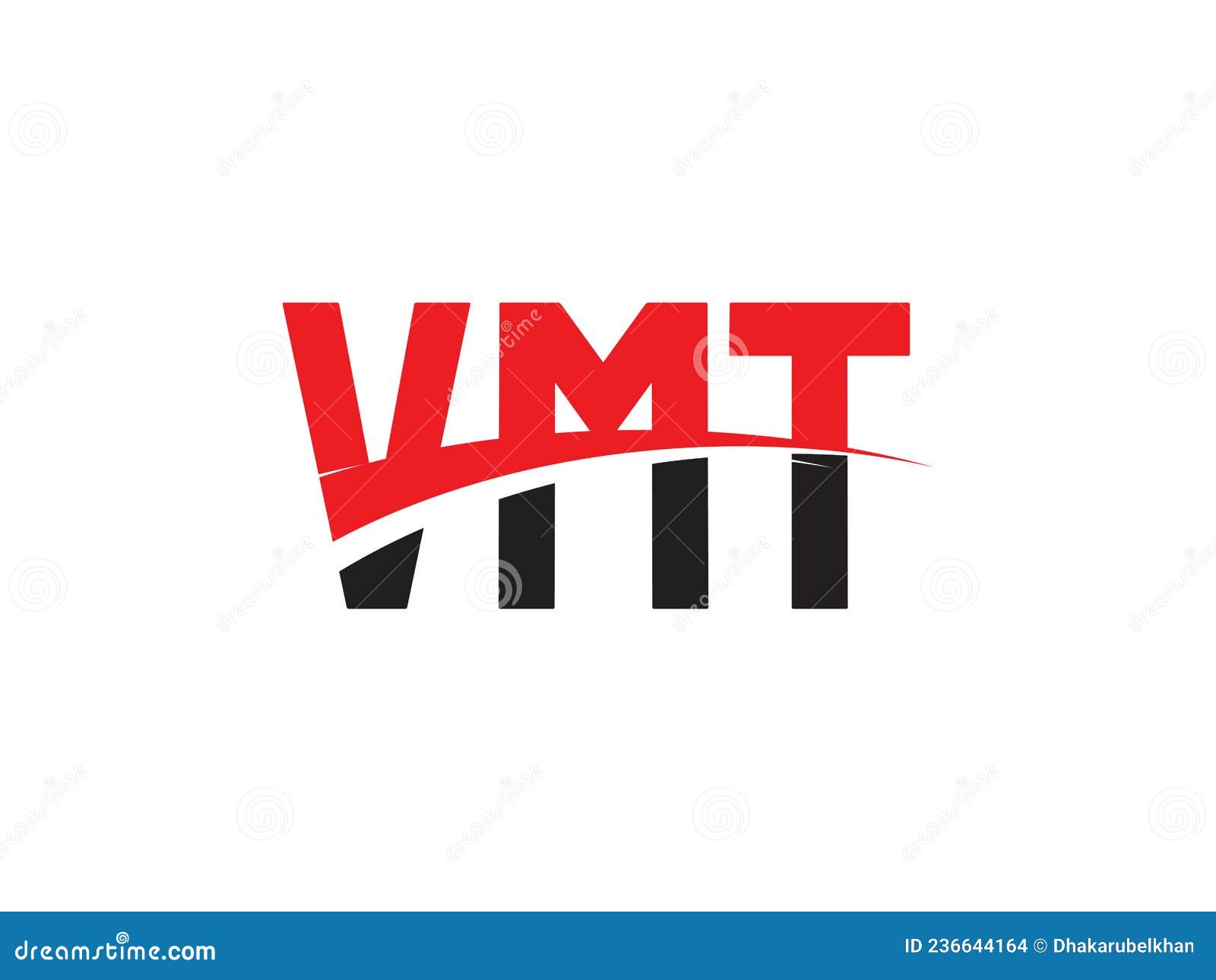 vmt letter initial logo   