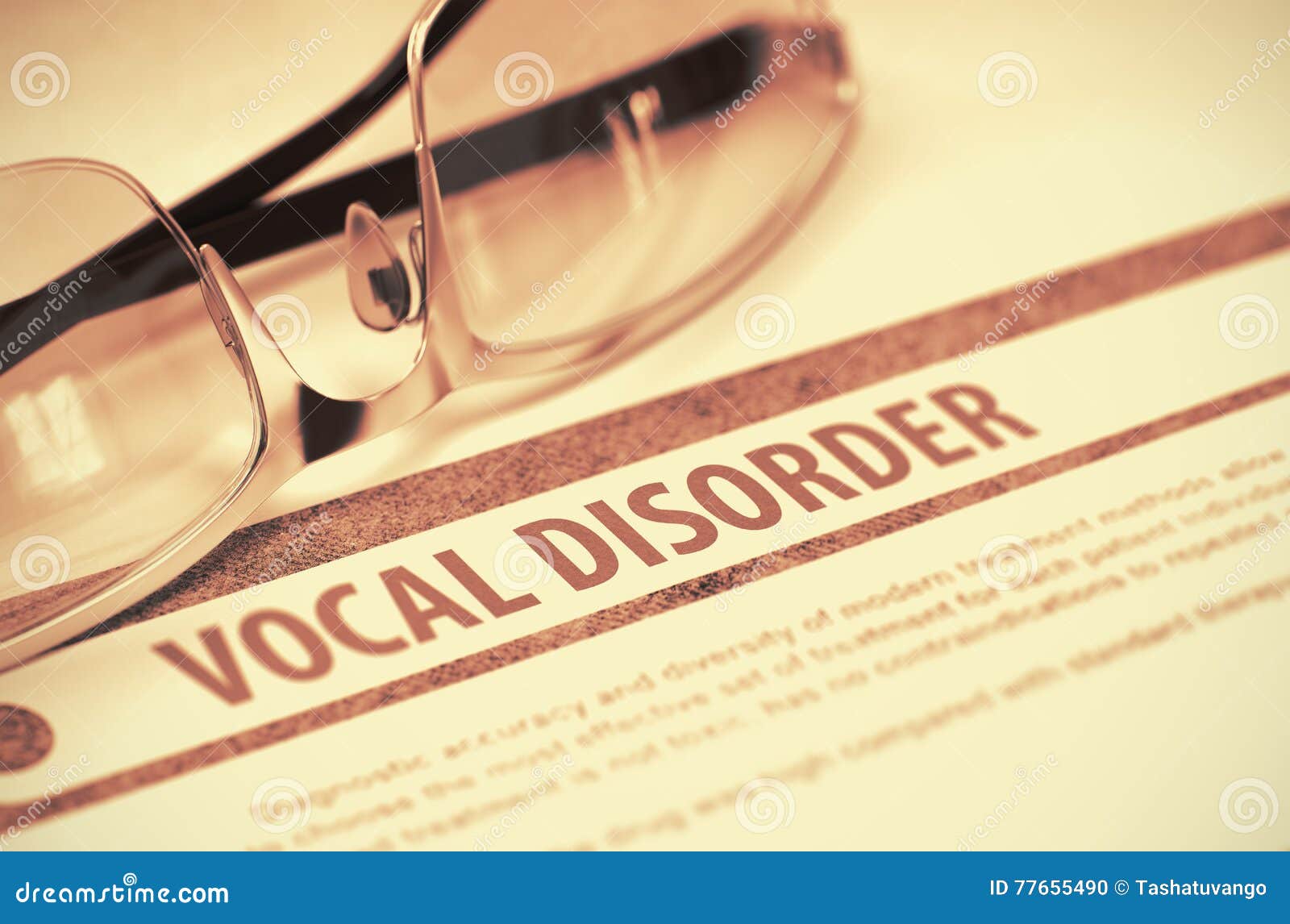 vocal disorder. medicine. 3d .