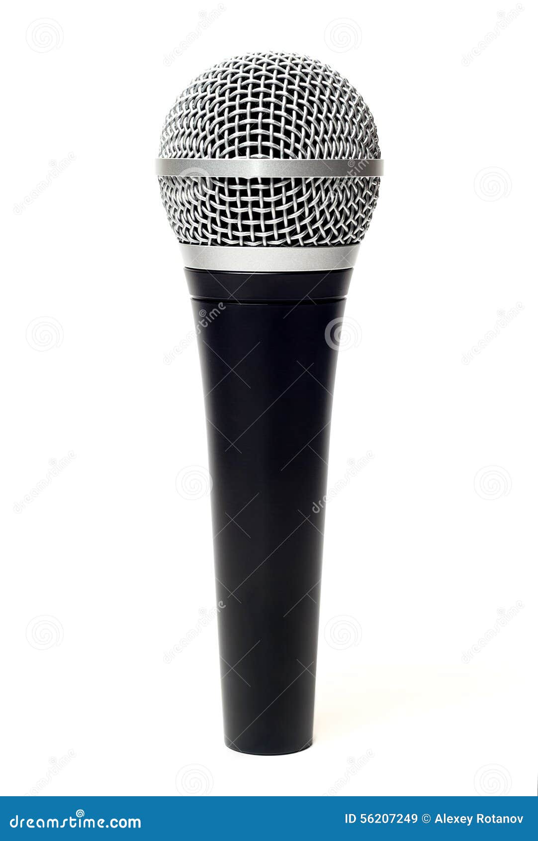 Vocal Microphone Close Up Isolated Stock Image Image of clipping