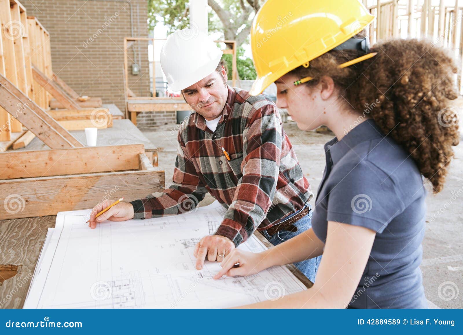 vocational training - blueprints