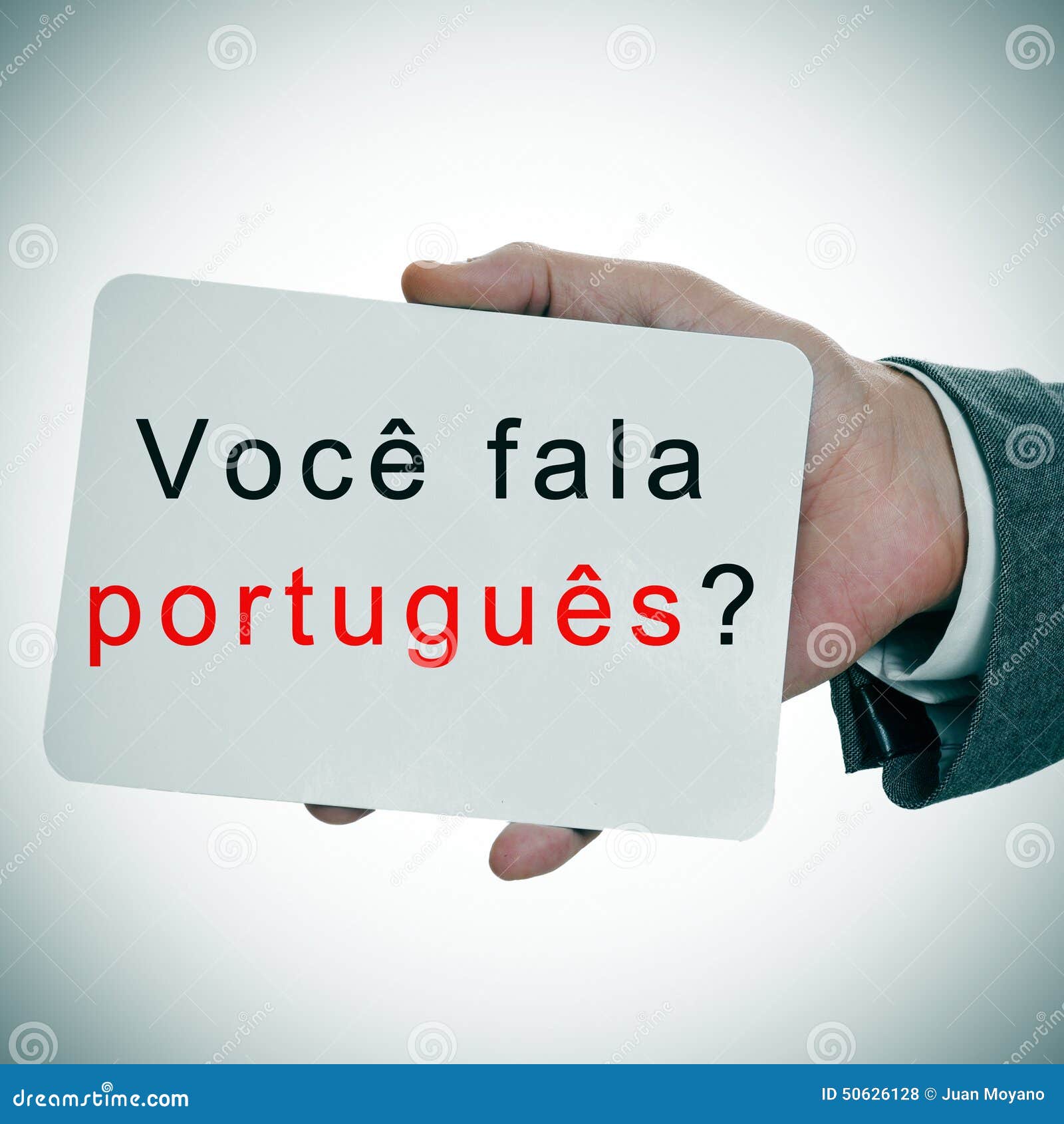 voce fala portugues? do you speak portuguese written in portuguese