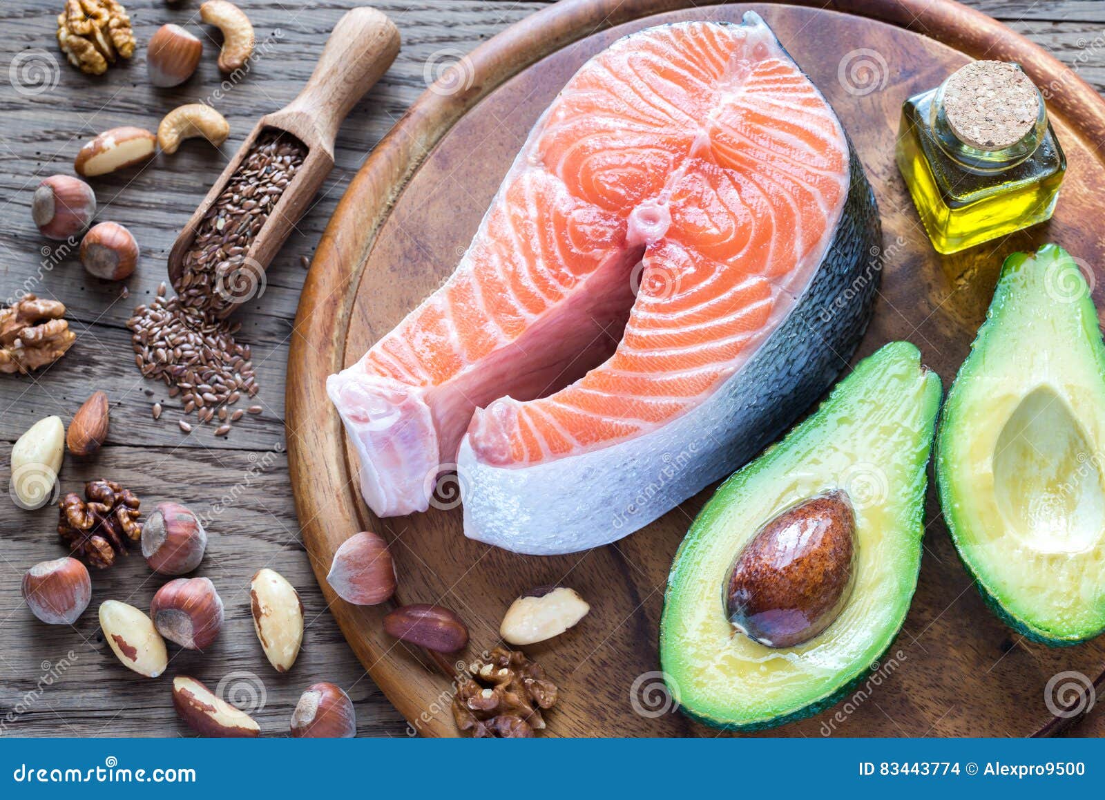 Voedsel met omega3 vetten stock foto. Image of achtergrond 83443774
