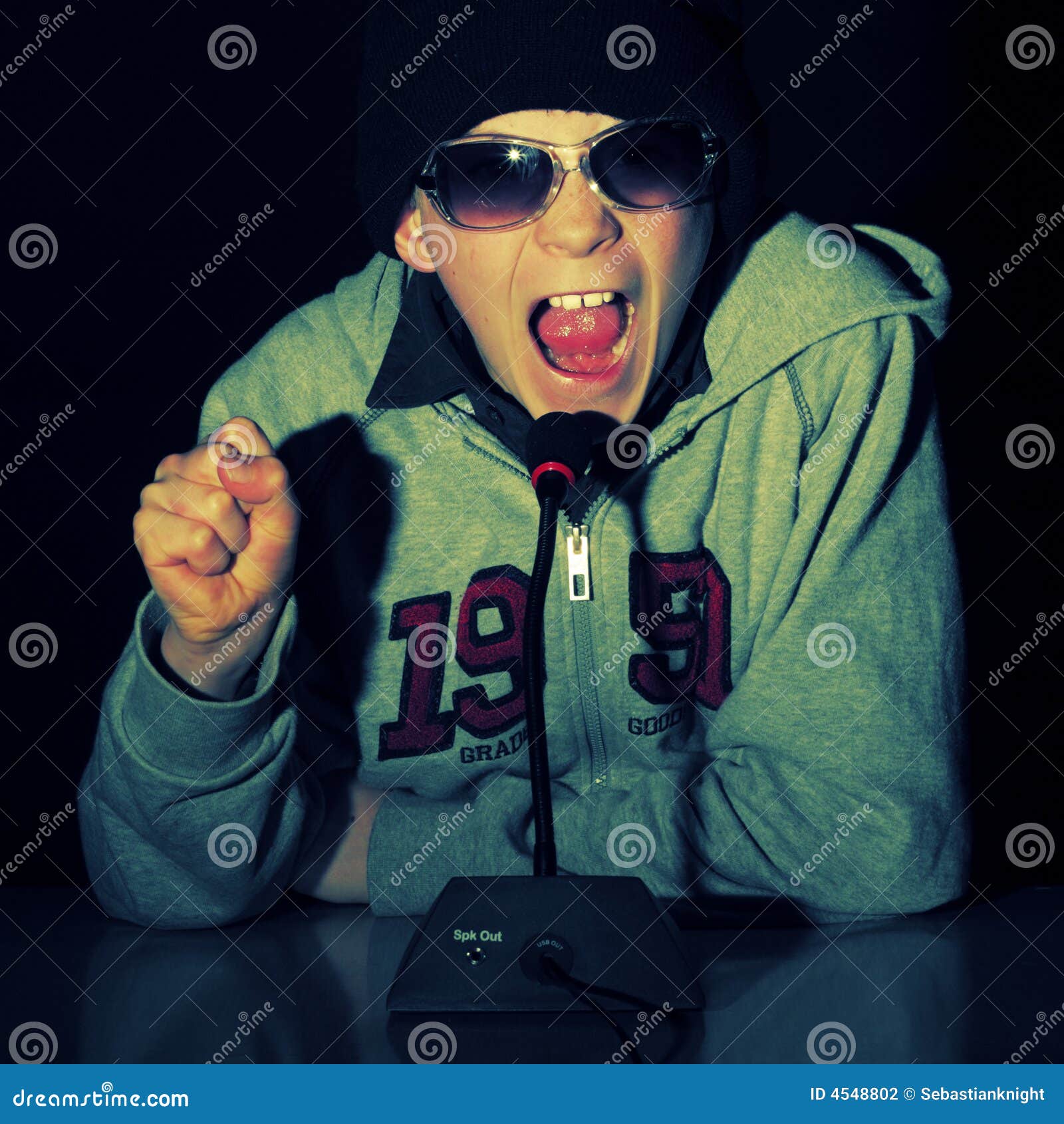 The Voice of a New Generation Stock Photo - Image of corporate ...