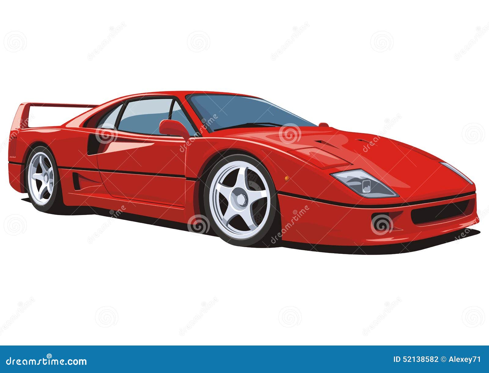 chaussure de sport rouge