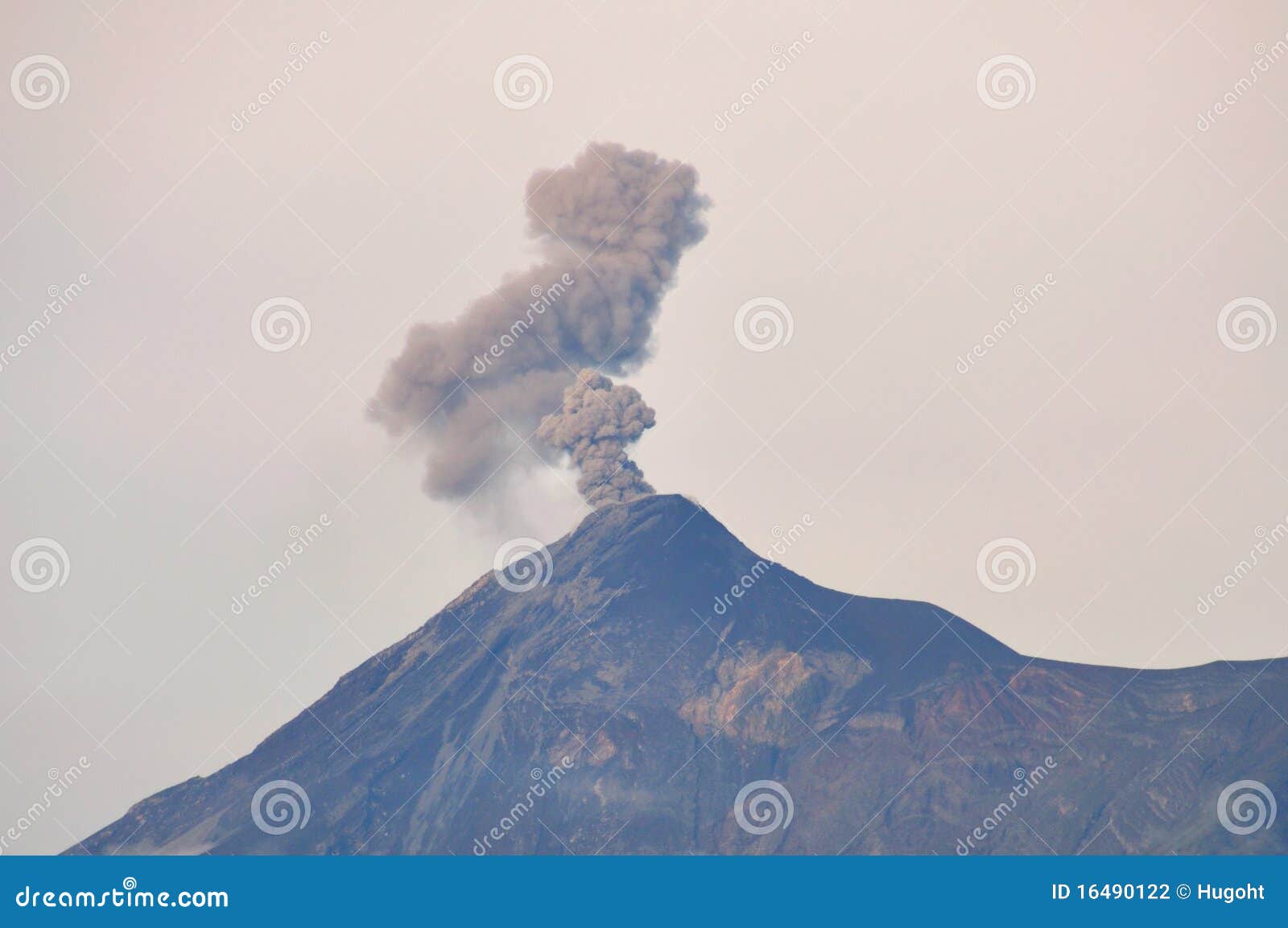 volcan de fuego, guatemala