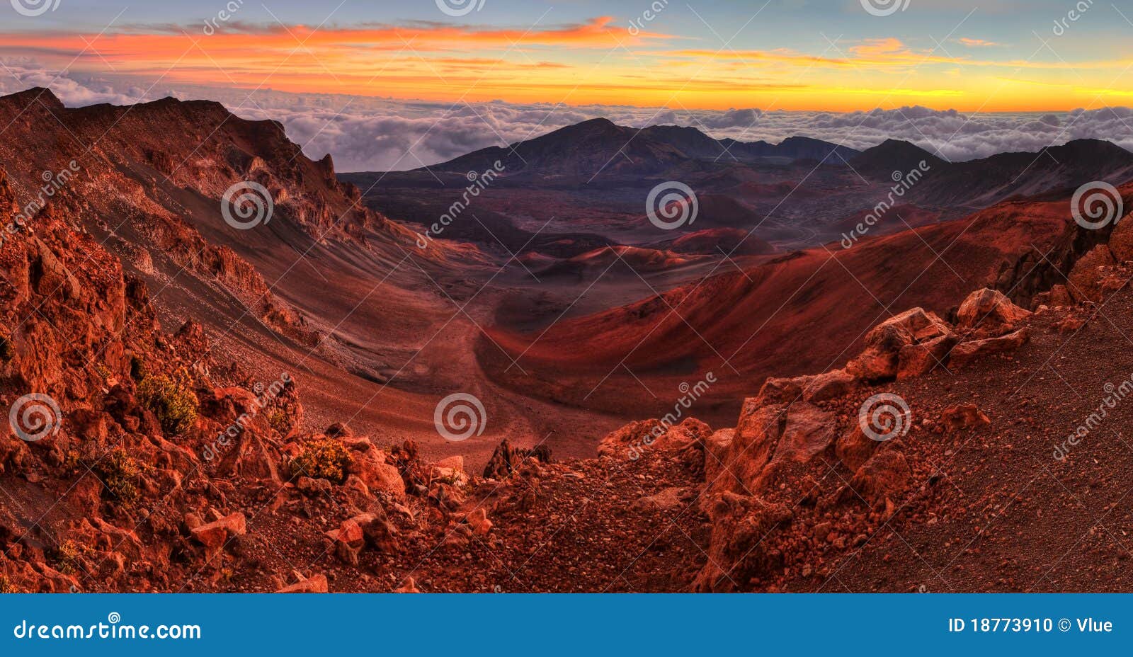 volcanic crater