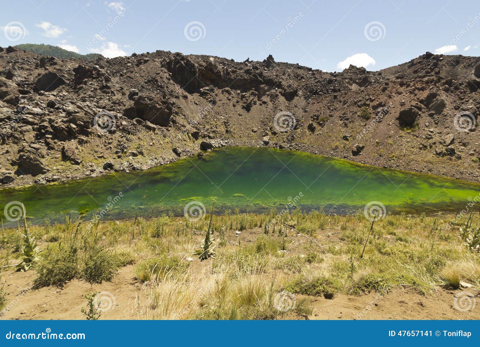 Volcanic Landscape Chilean Patagonia Chile Stock Image Image Of