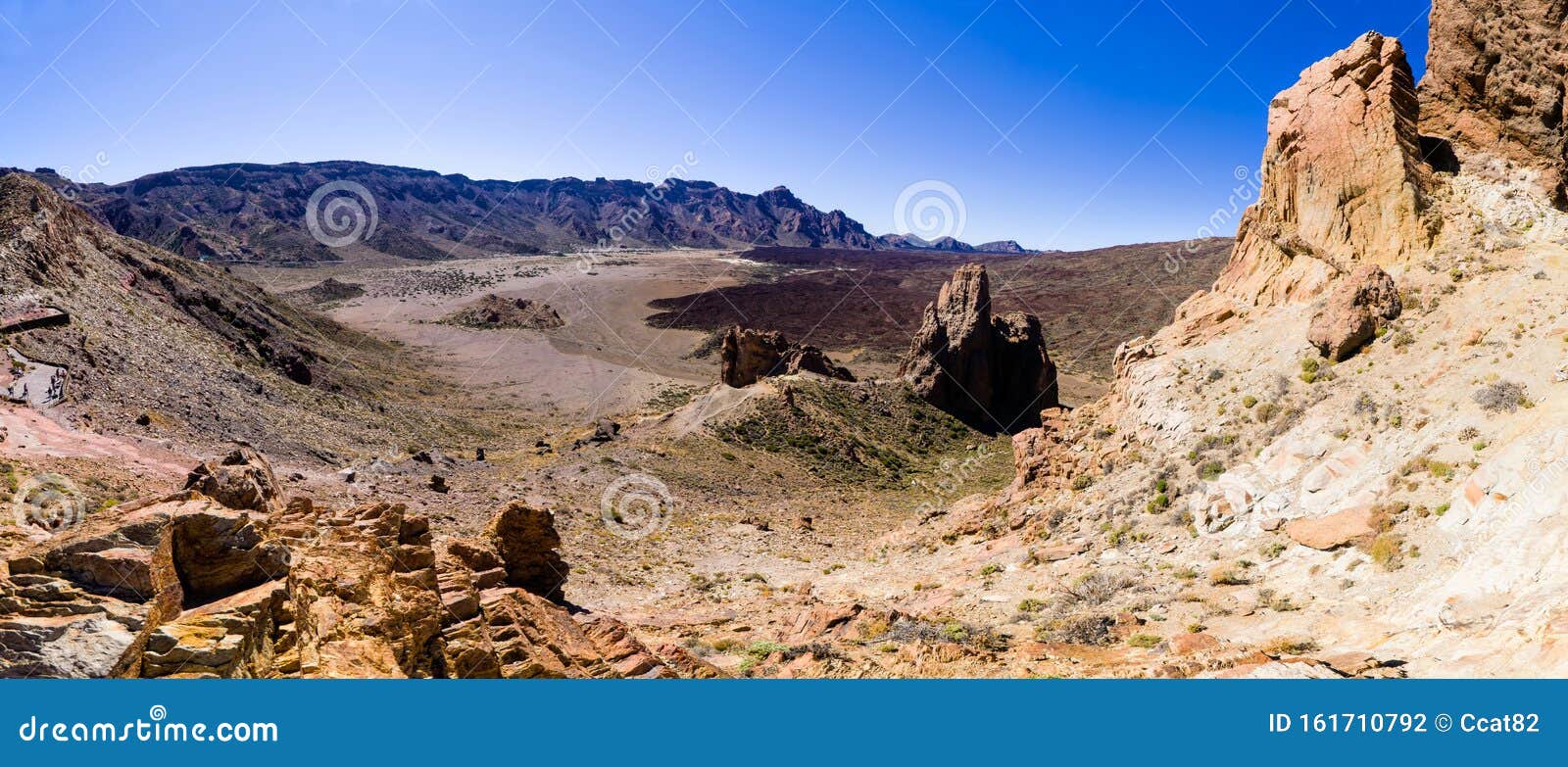 volcanic view on tenerife island, spain