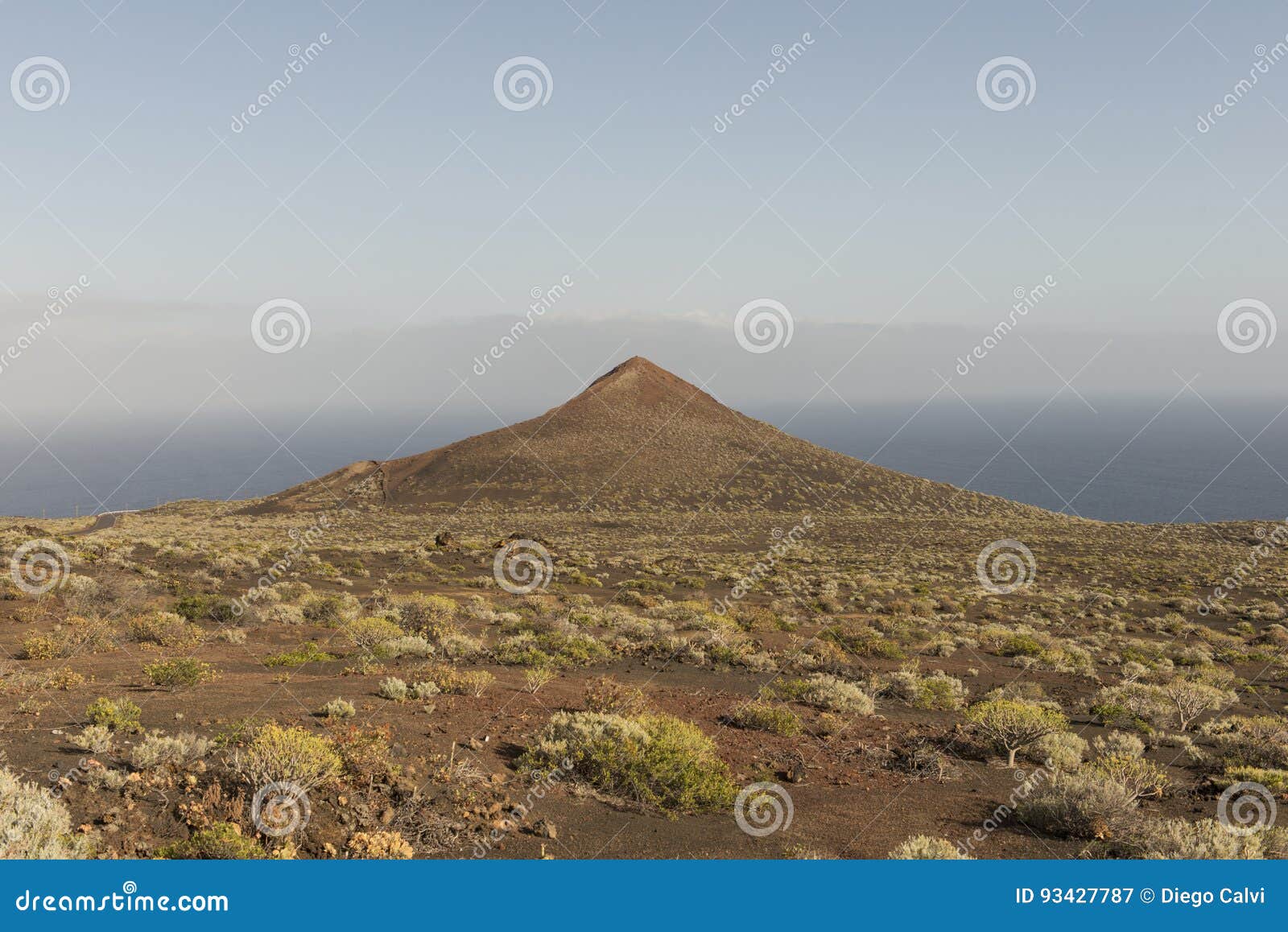 volcano on el hierro island